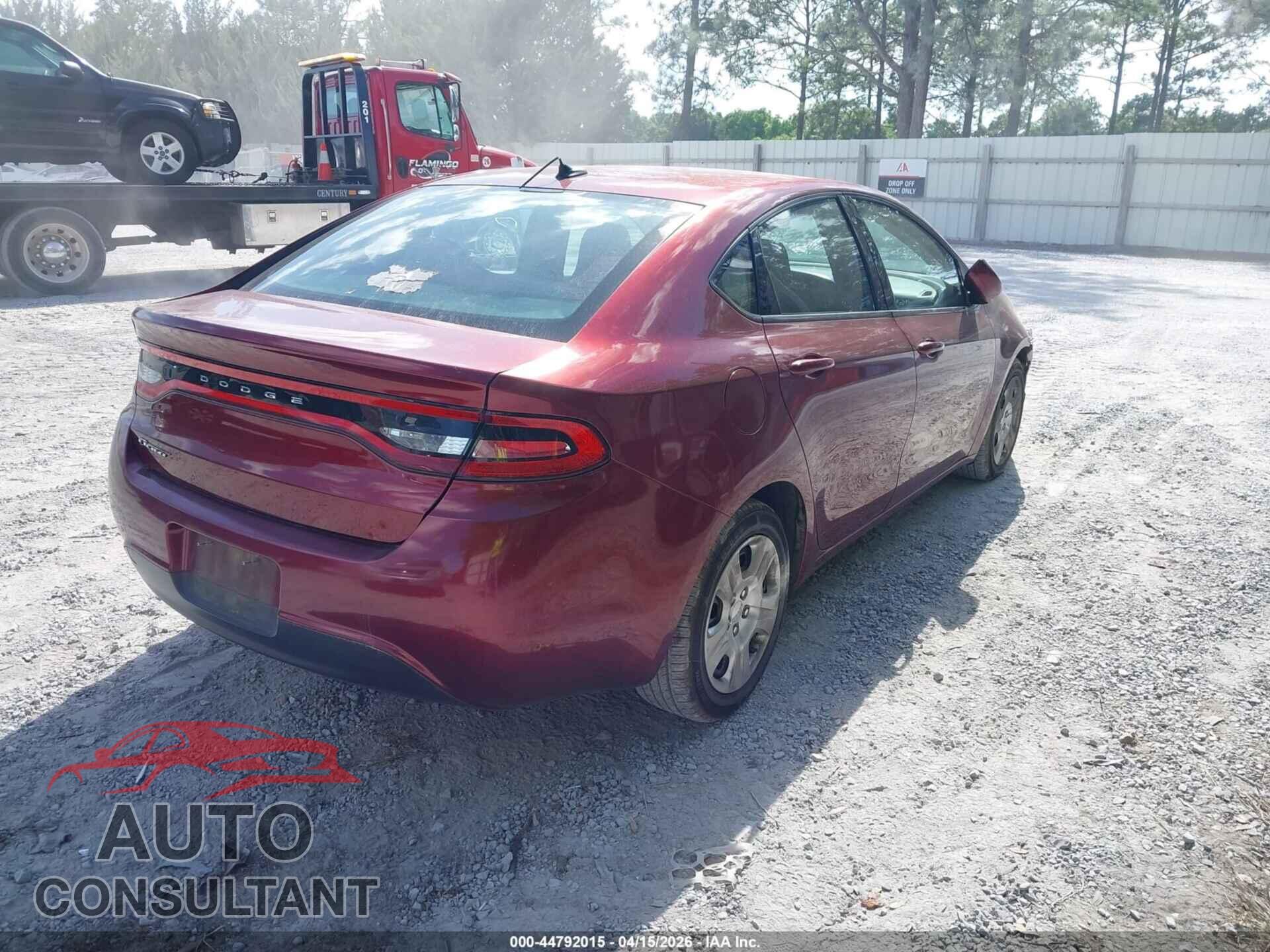 DODGE DART 2015 - 1C3CDFAA5FD252618