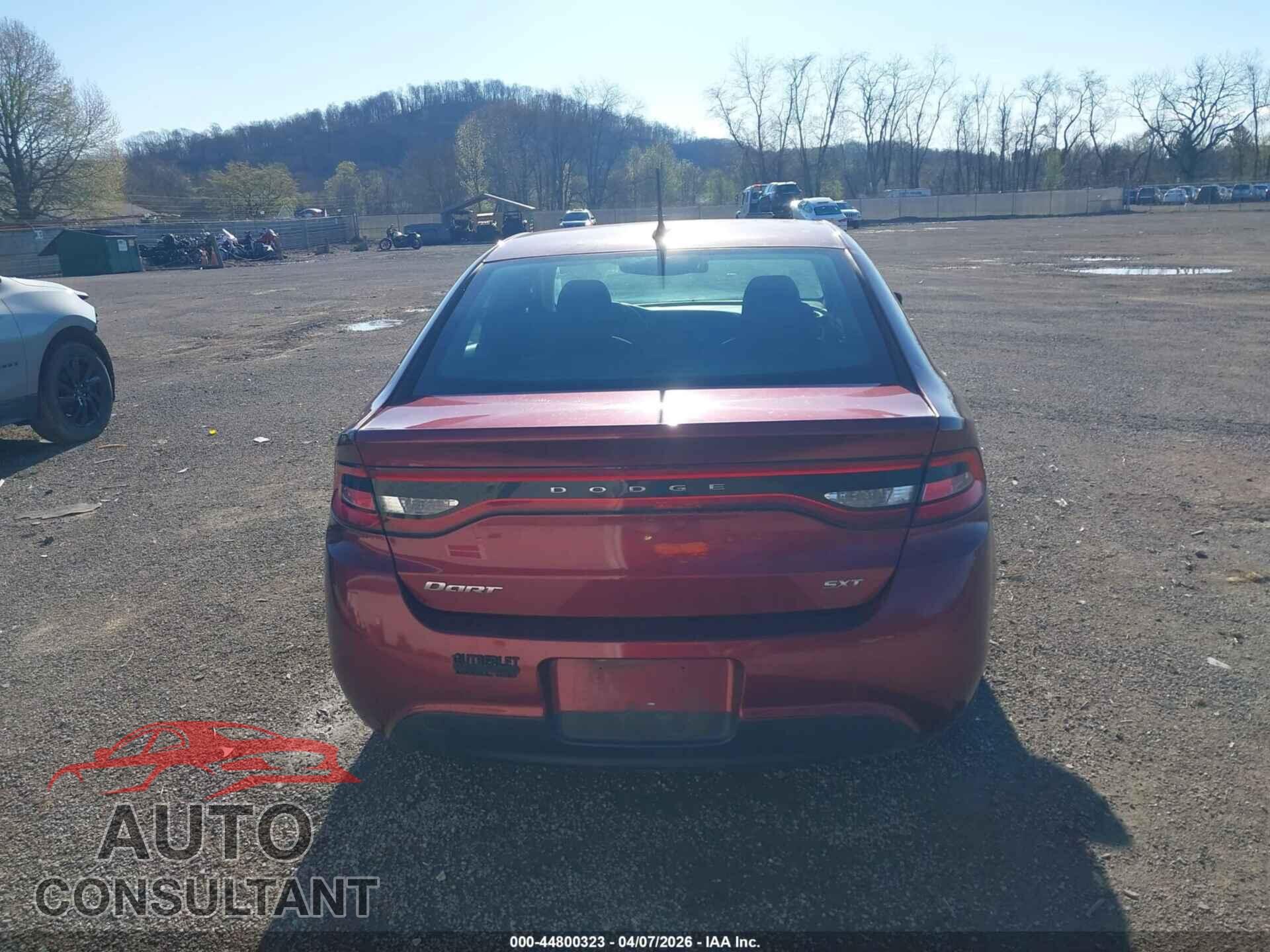 DODGE DART 2015 - 1C3CDFBB2FD374389