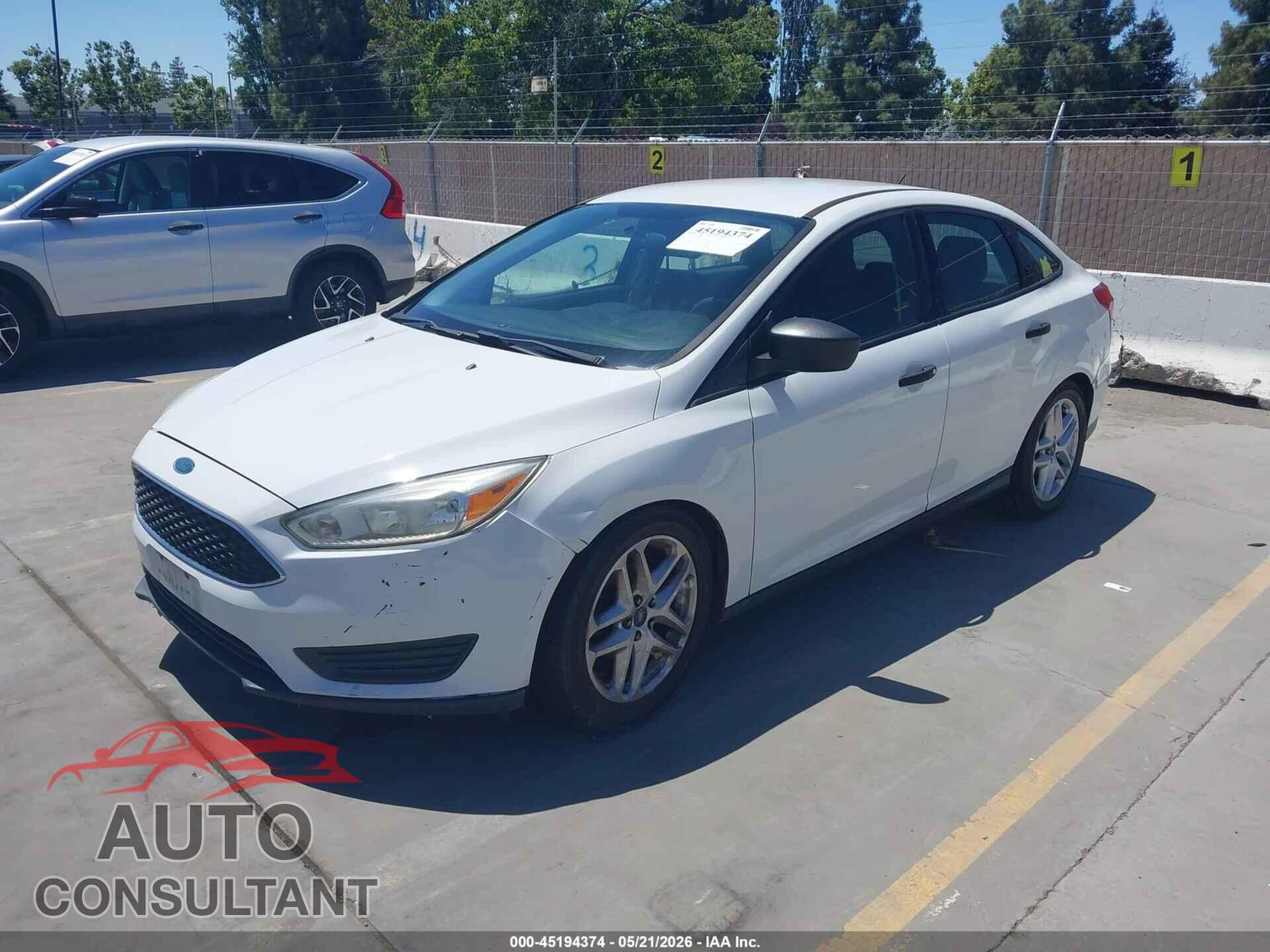 FORD FOCUS 2015 - 1FADP3E2XFL306774