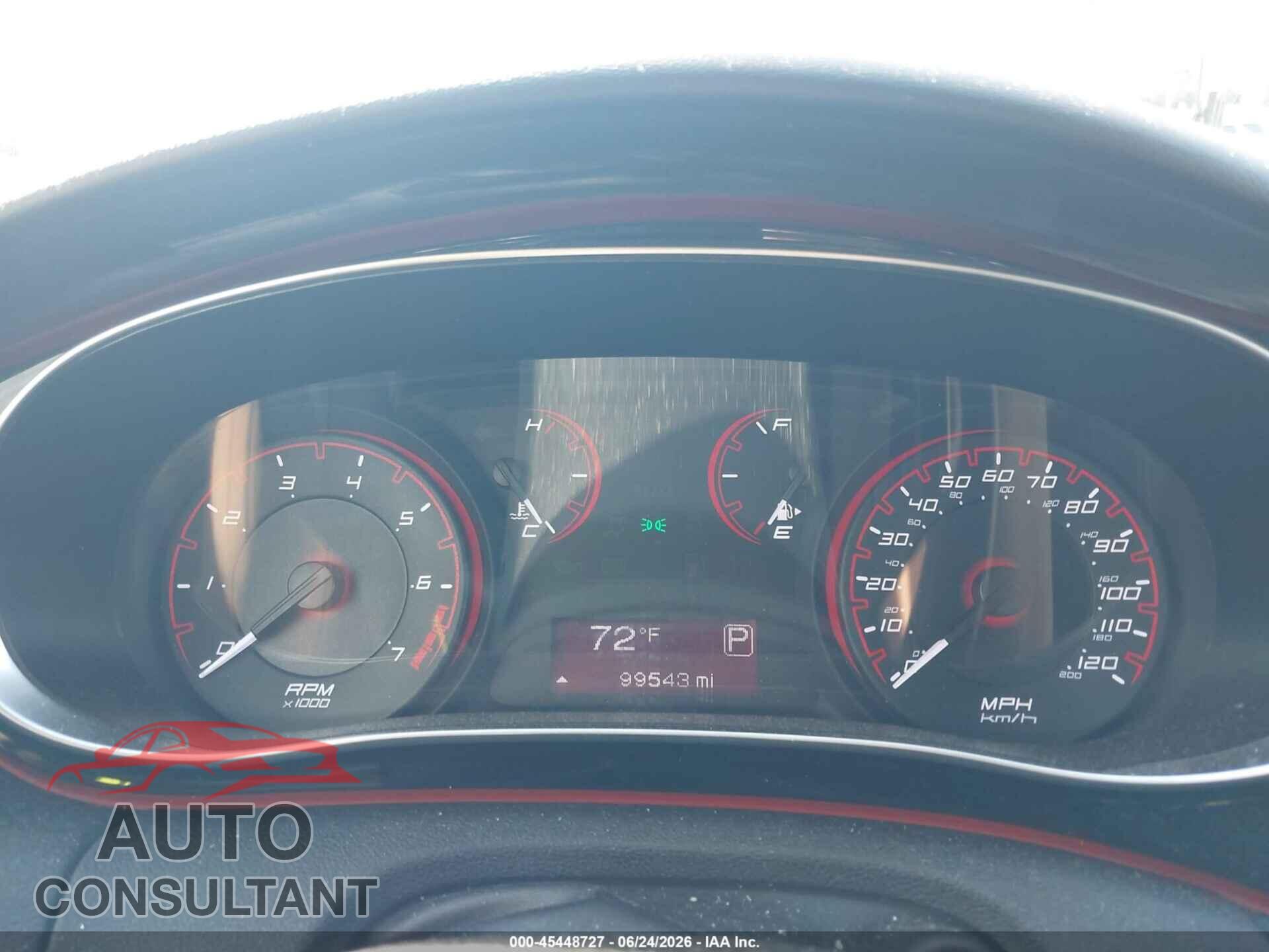 DODGE DART 2015 - 1C3CDFBB7FD374694