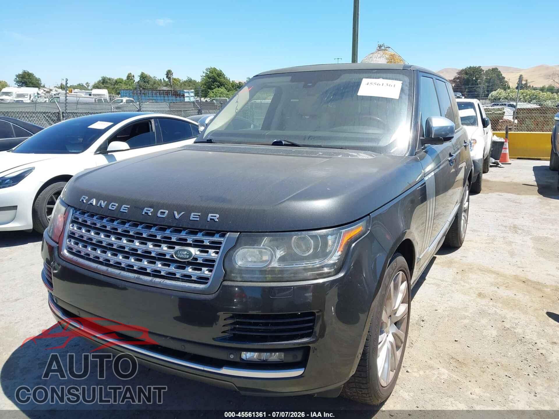LAND ROVER RANGE ROVER 2014 - SALGS2EF4EA142847