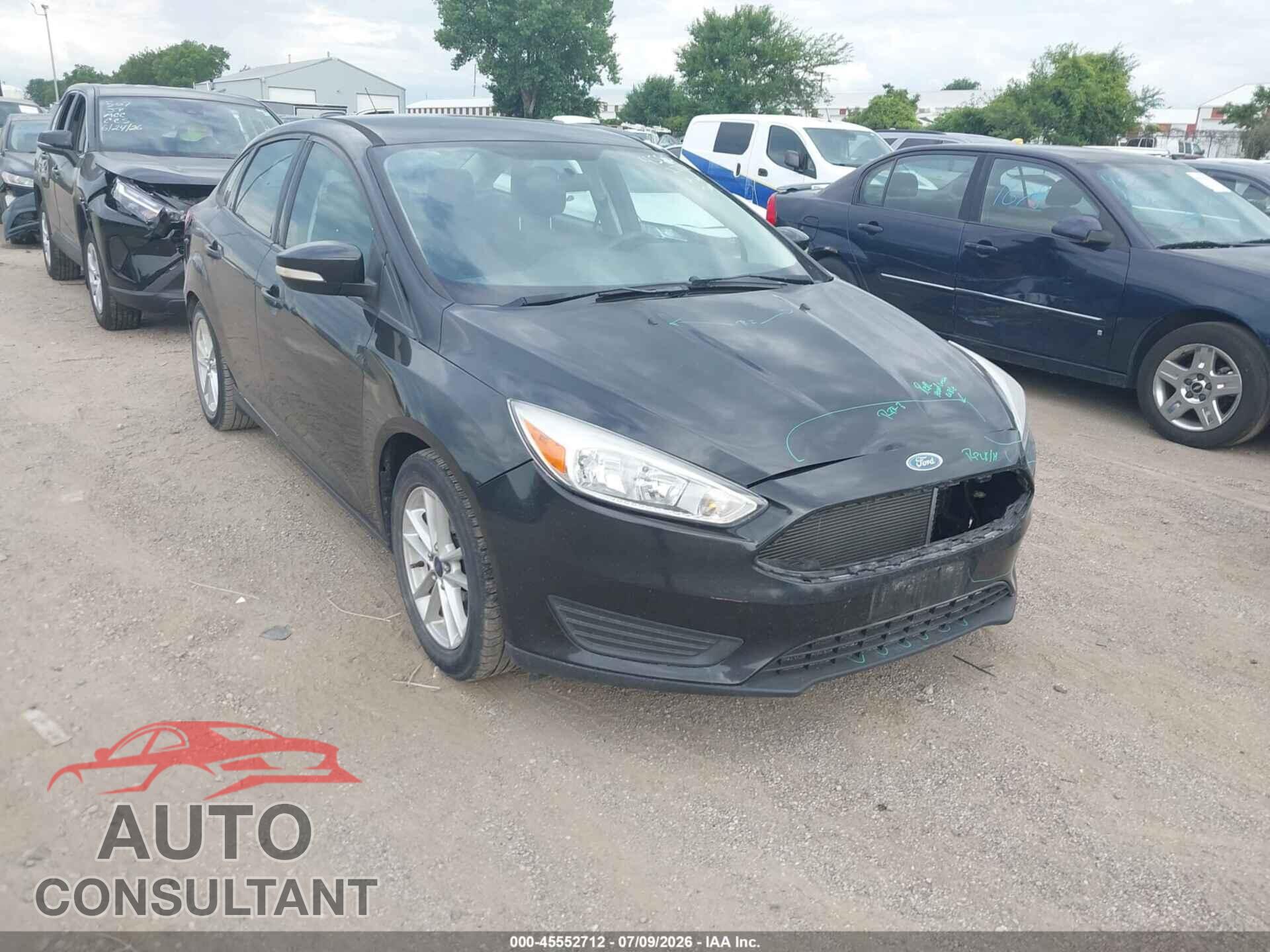 FORD FOCUS 2015 - 1FADP3F22FL368071
