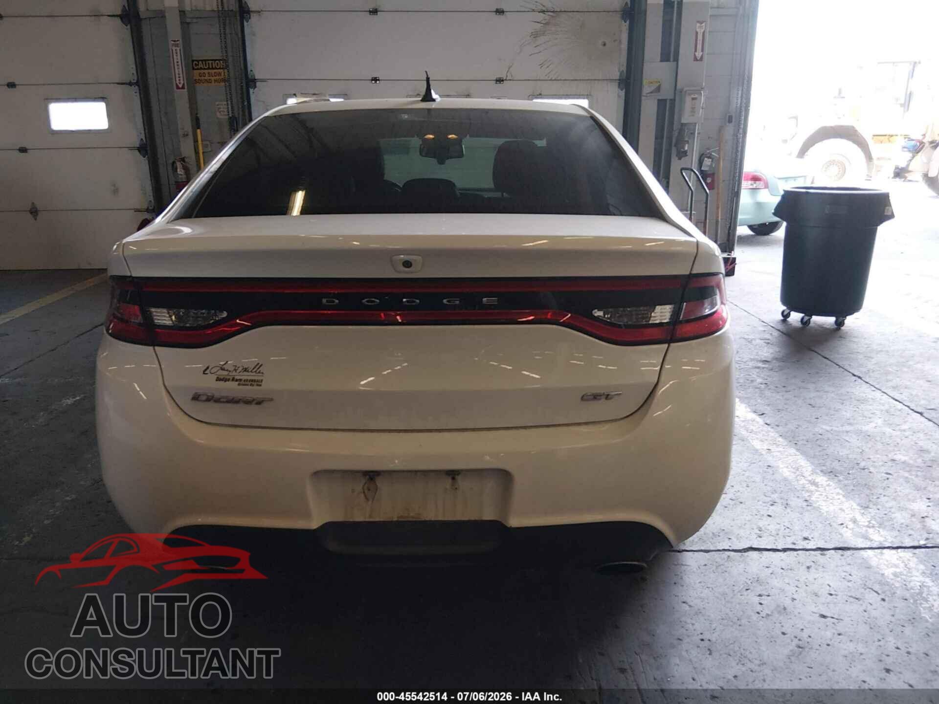 DODGE DART 2016 - 1C3CDFEB5GD540465