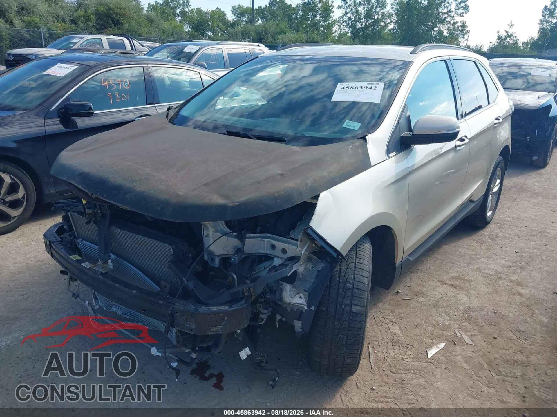 FORD EDGE 2017 - 2FMPK4J87HBC69414