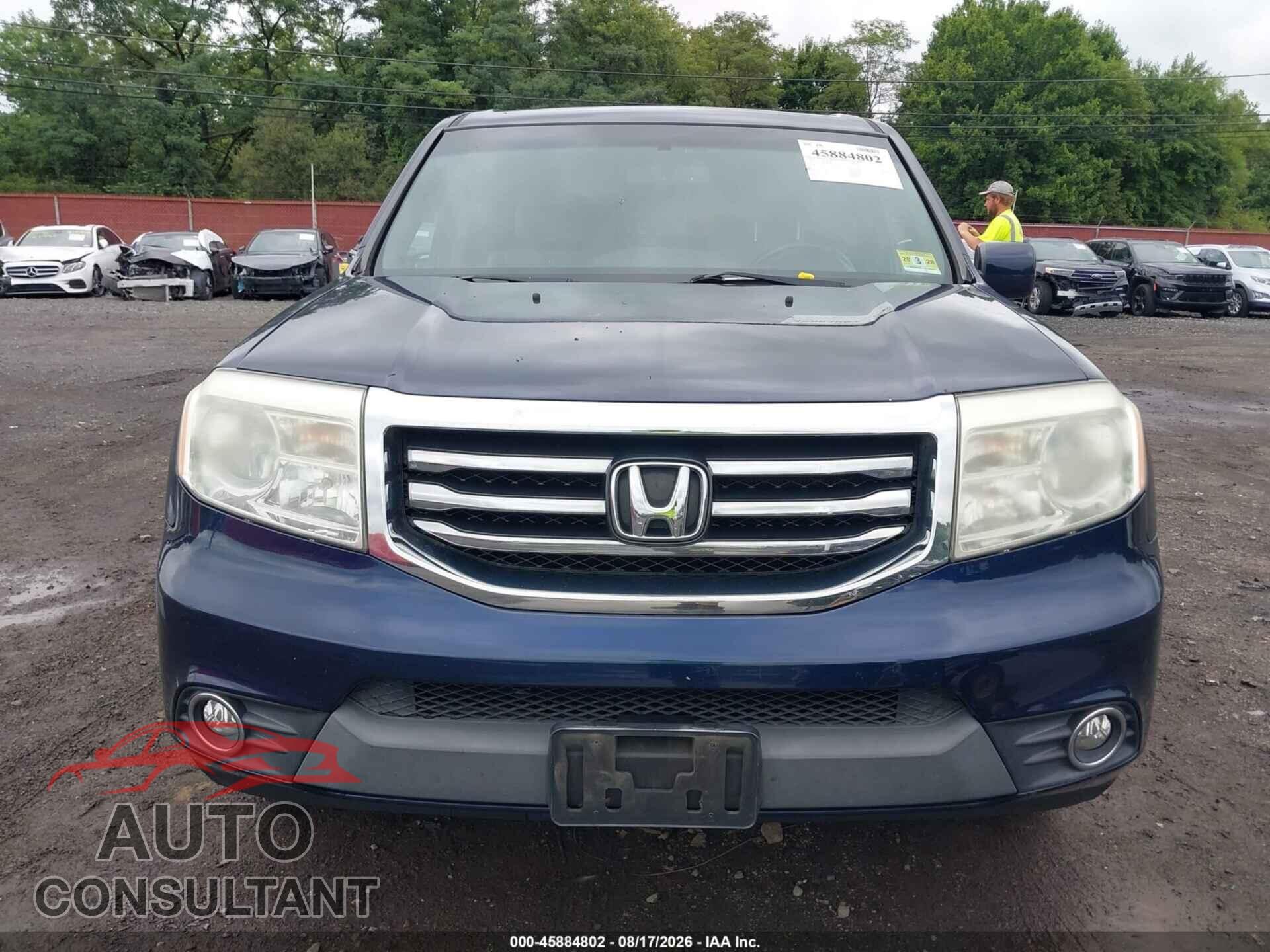 HONDA PILOT 2013 - 5FNYF4H59DB045776
