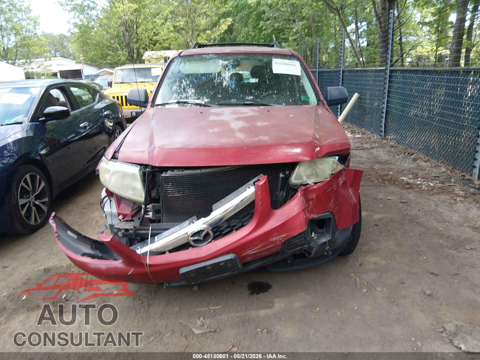 MAZDA TRIBUTE 2009 - 4F2CZ02779KM08896
