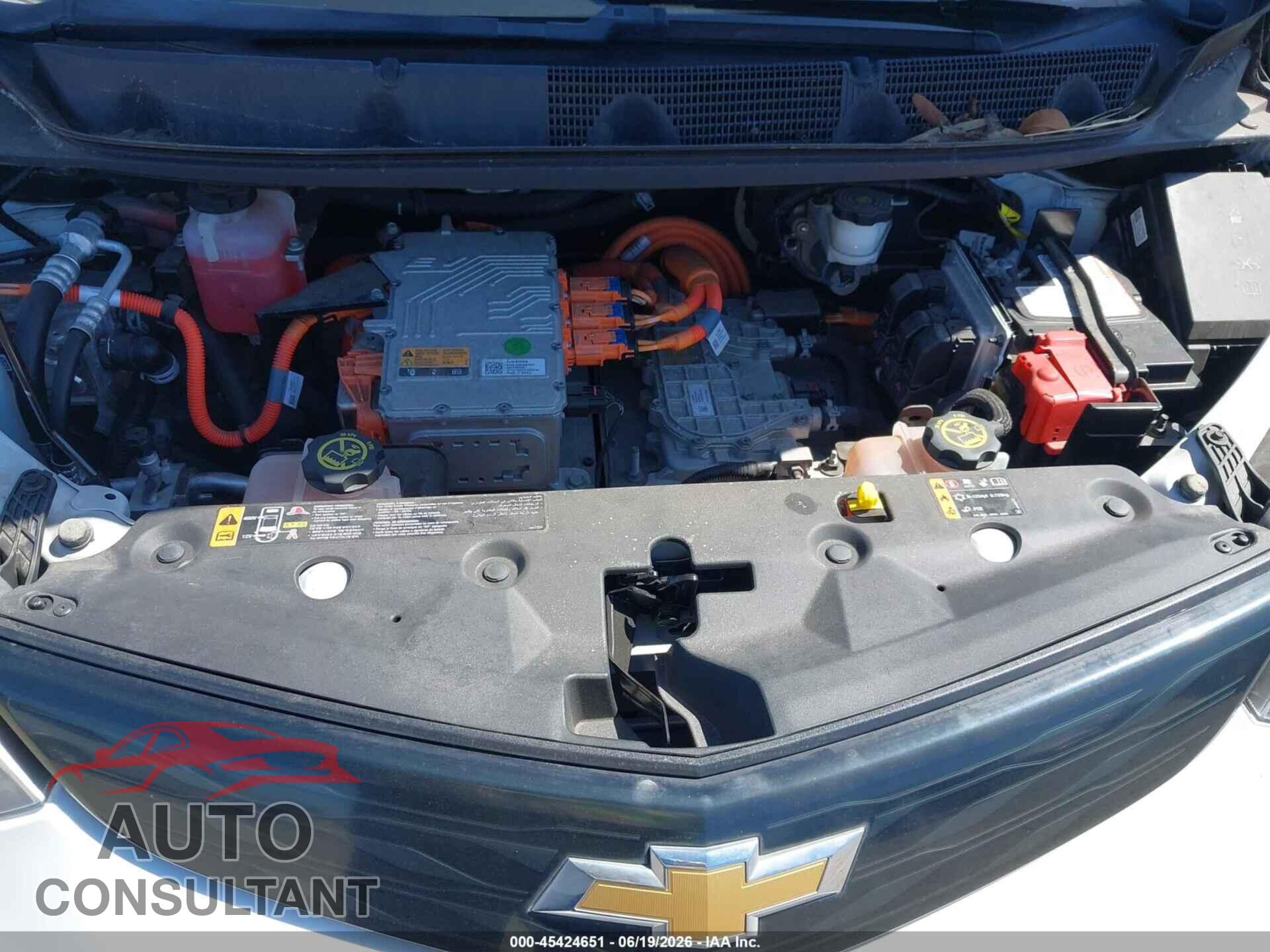 CHEVROLET BOLT EV 2019 - 1G1FW6S04K4100938