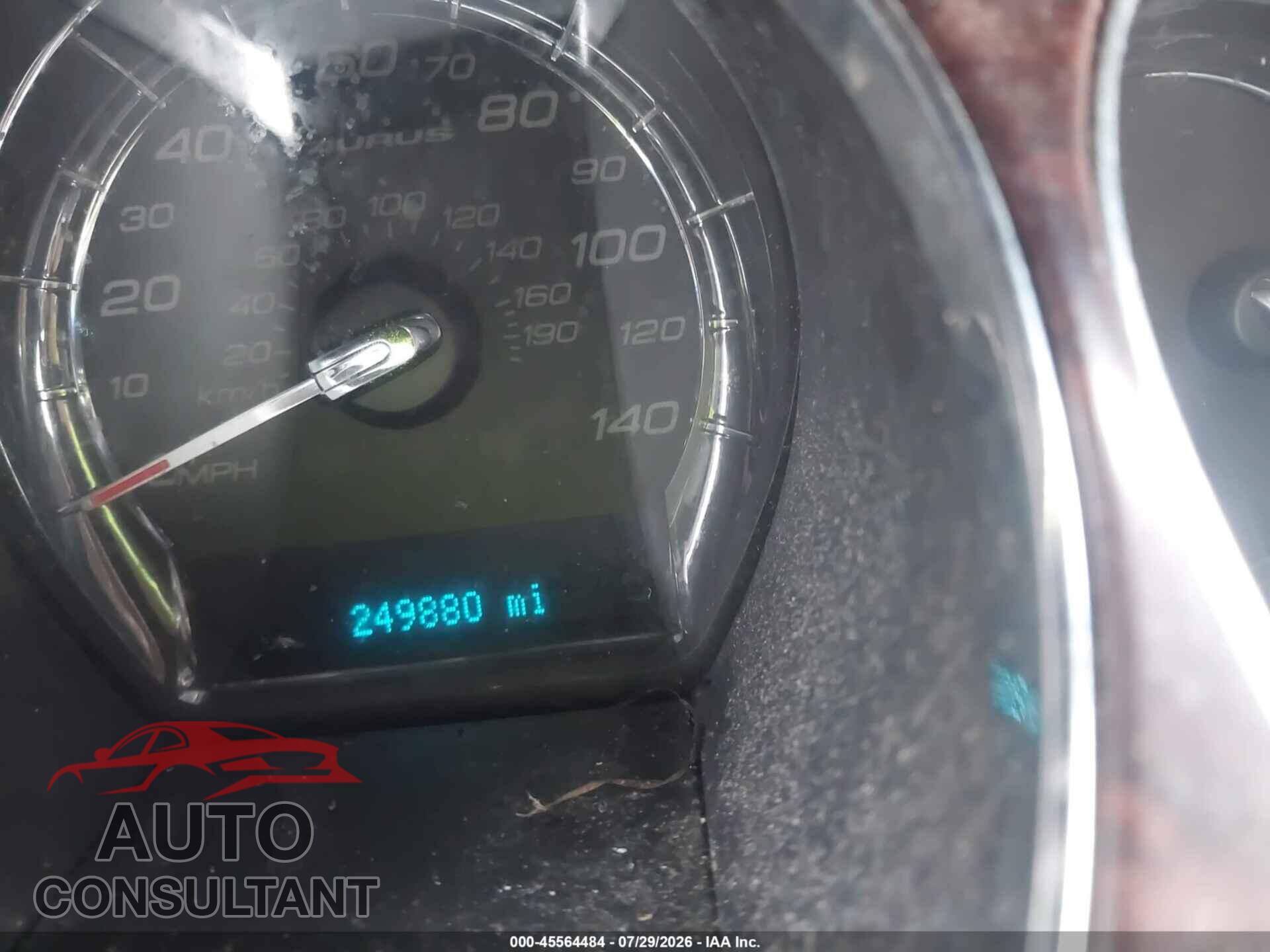 FORD TAURUS 2012 - 1FAHP2EW2CG129740