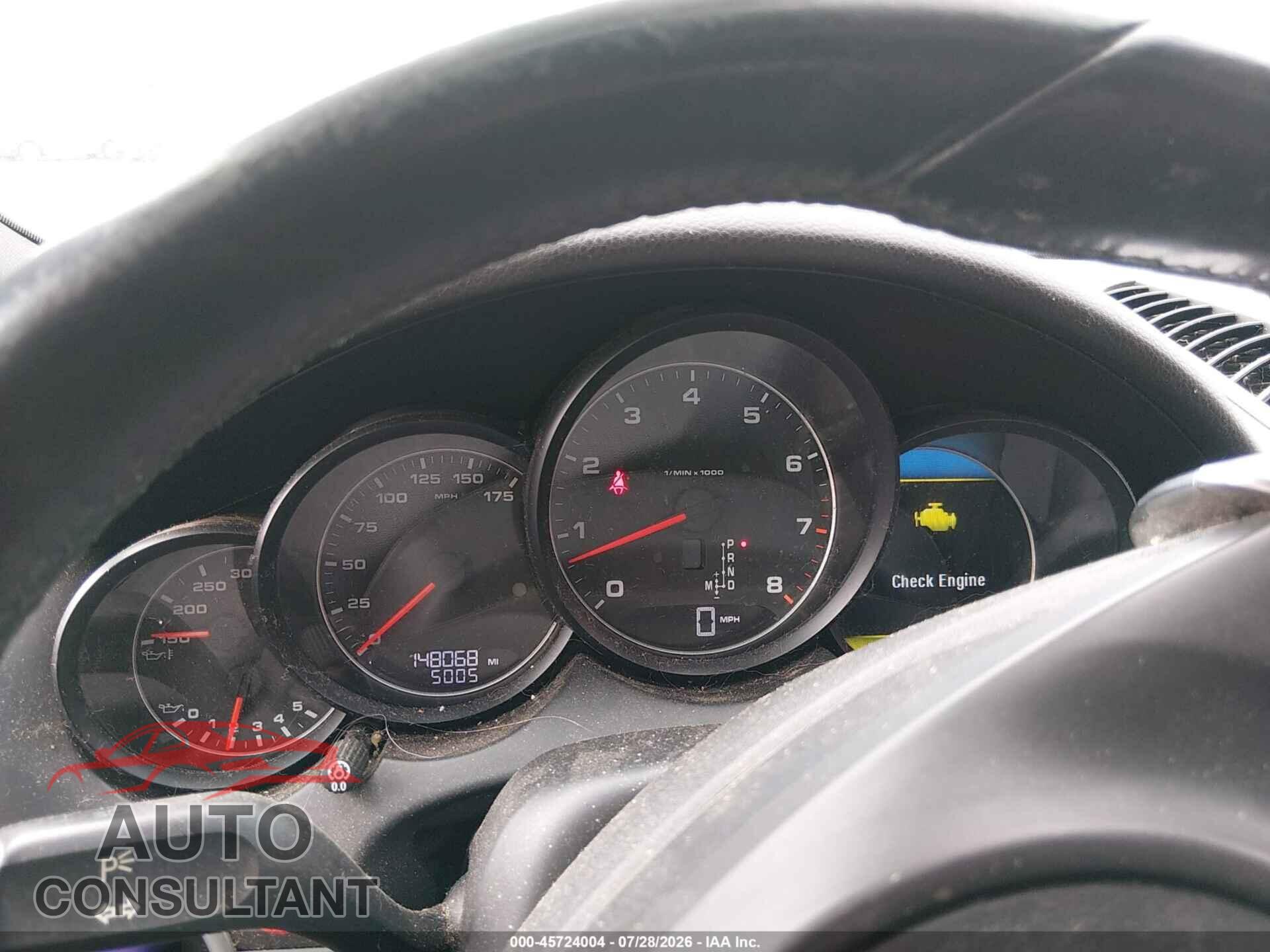 PORSCHE CAYENNE 2012 - WP1AA2A23CLA09693