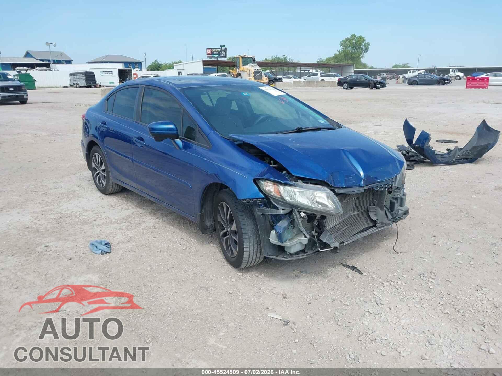 HONDA CIVIC 2014 - 19XFB2F8XEE038962