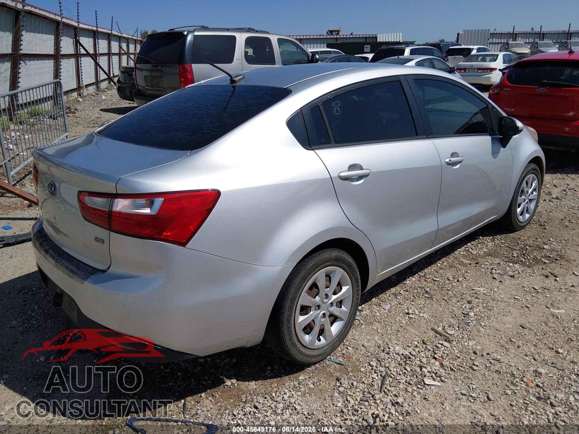 KIA RIO 2013 - KNADM4A38D6096708