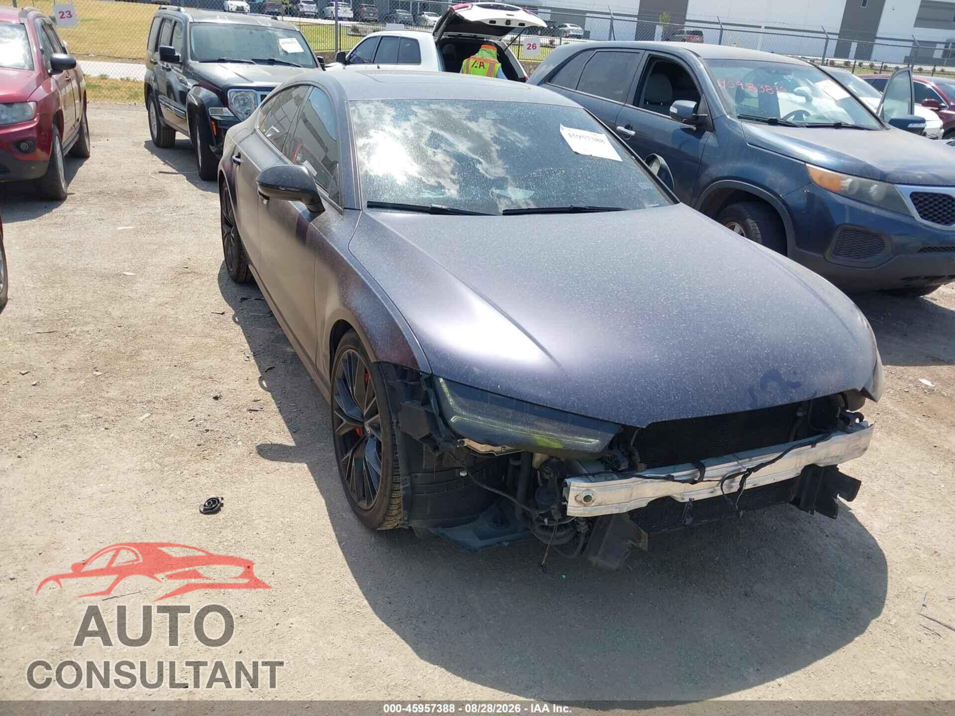 AUDI A7 2016 - WAU2GAFC7GN043787