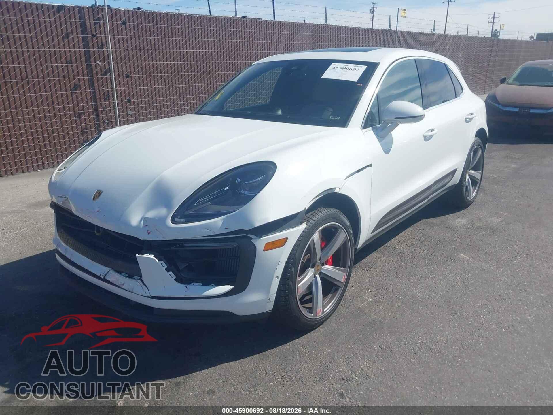 PORSCHE MACAN 2022 - WP1AG2A59NLB21703
