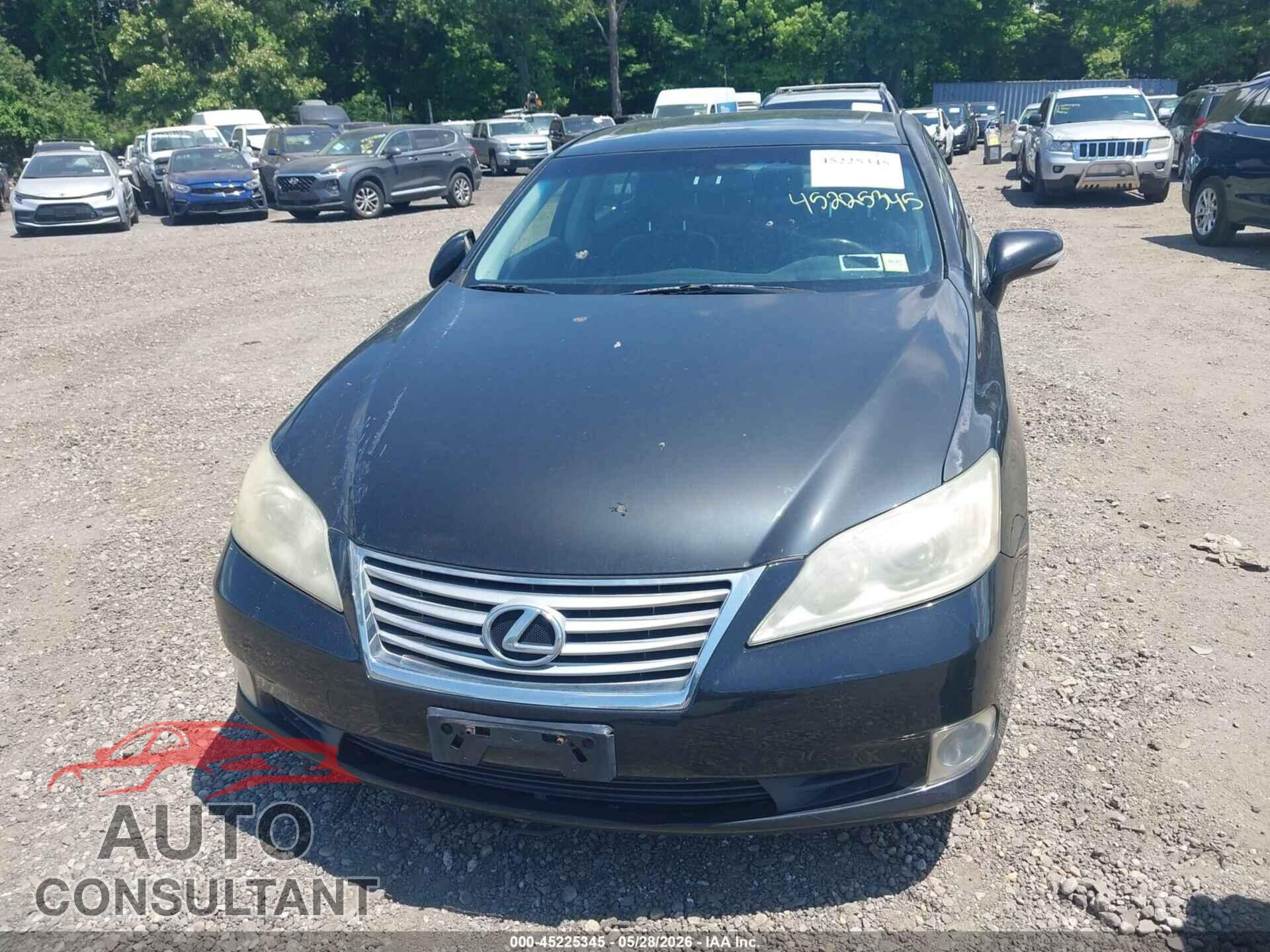 LEXUS ES 350 2010 - JTHBK1EG8A2390560
