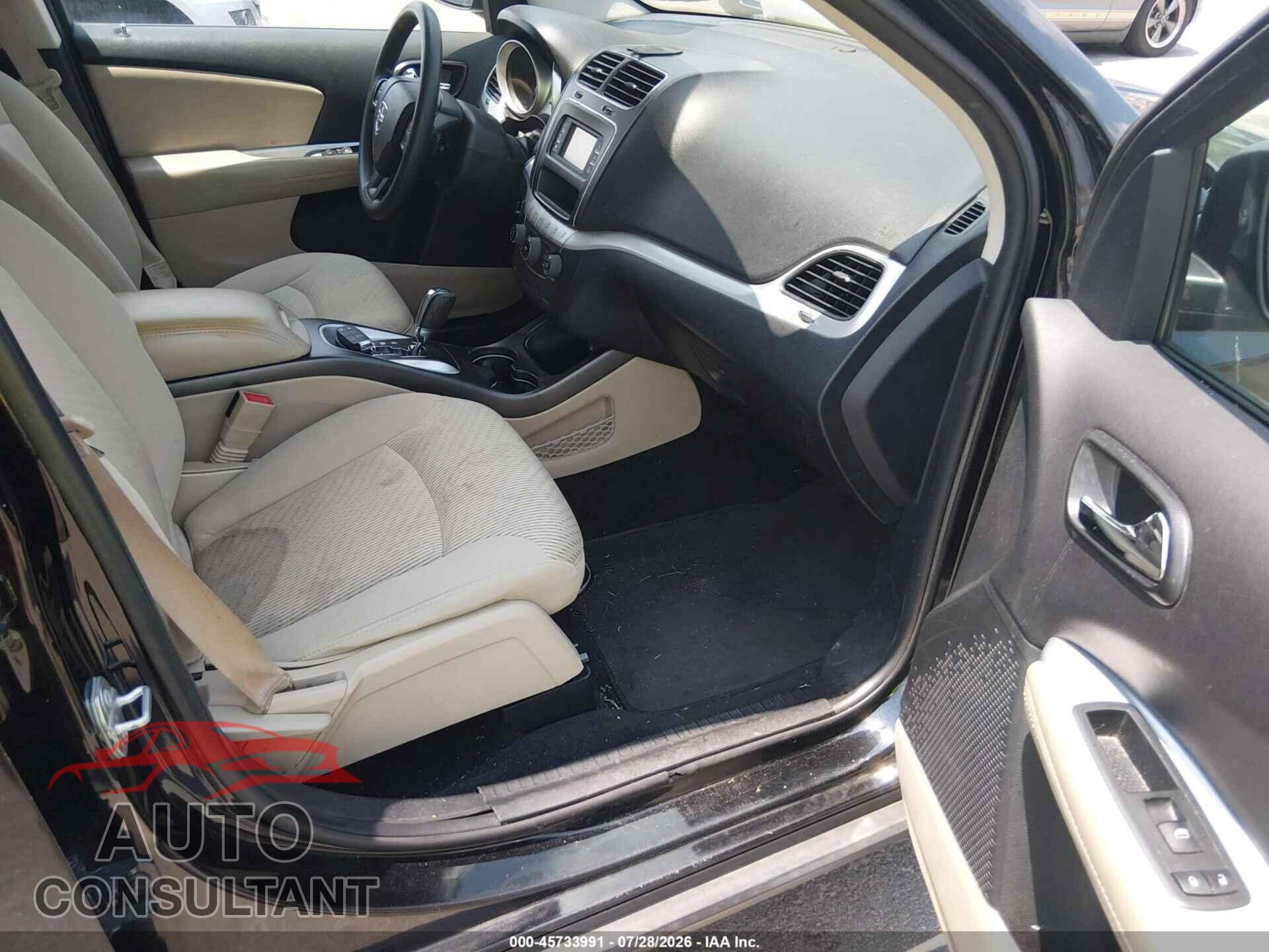 DODGE JOURNEY 2015 - 3C4PDCAB1FT573232