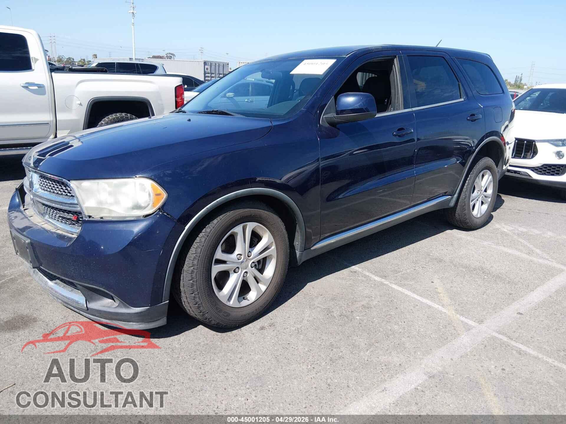 DODGE DURANGO 2013 - 1C4RDHAGXDC678197