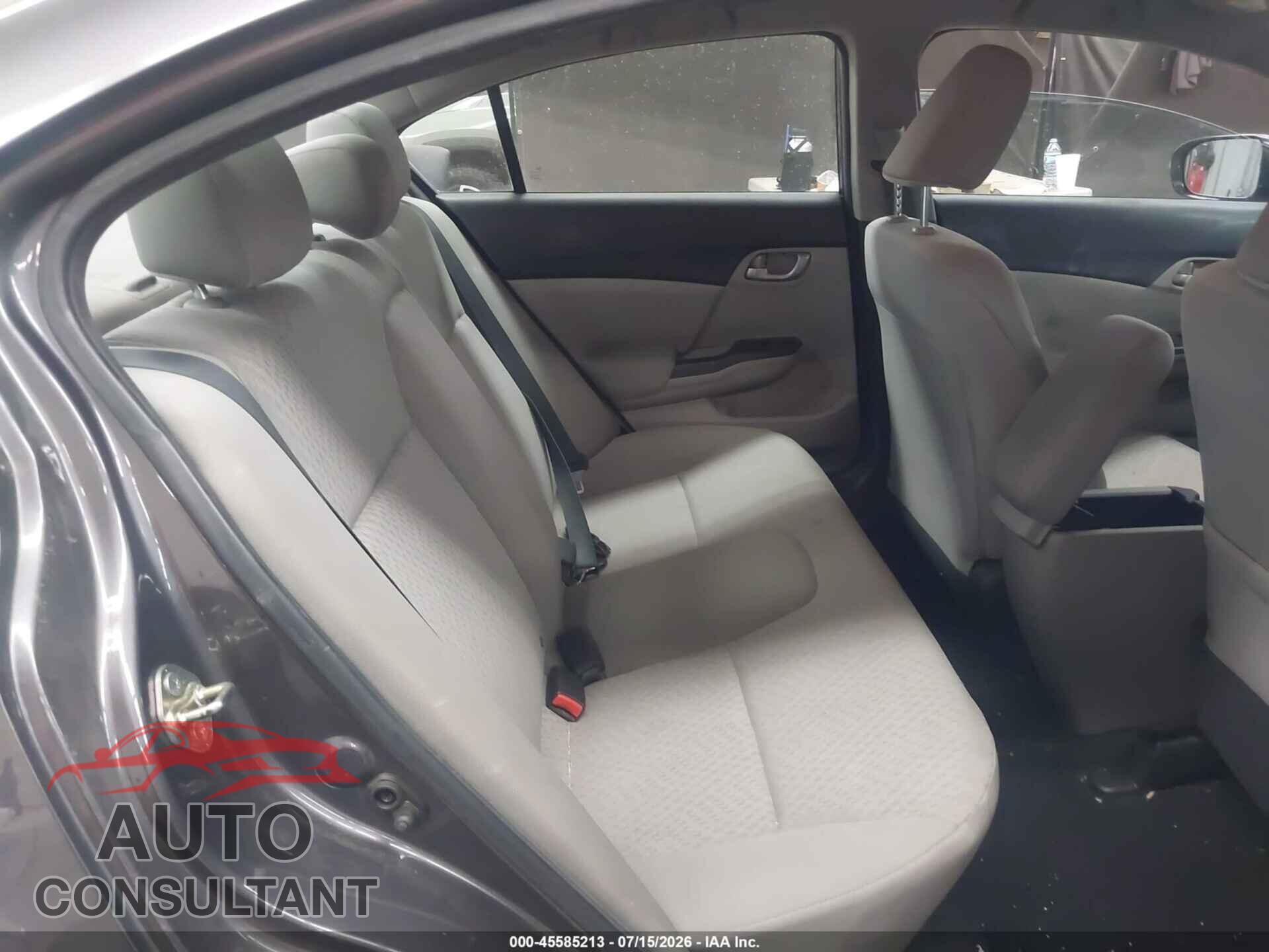 HONDA CIVIC 2014 - 19XFB2F55EE209302