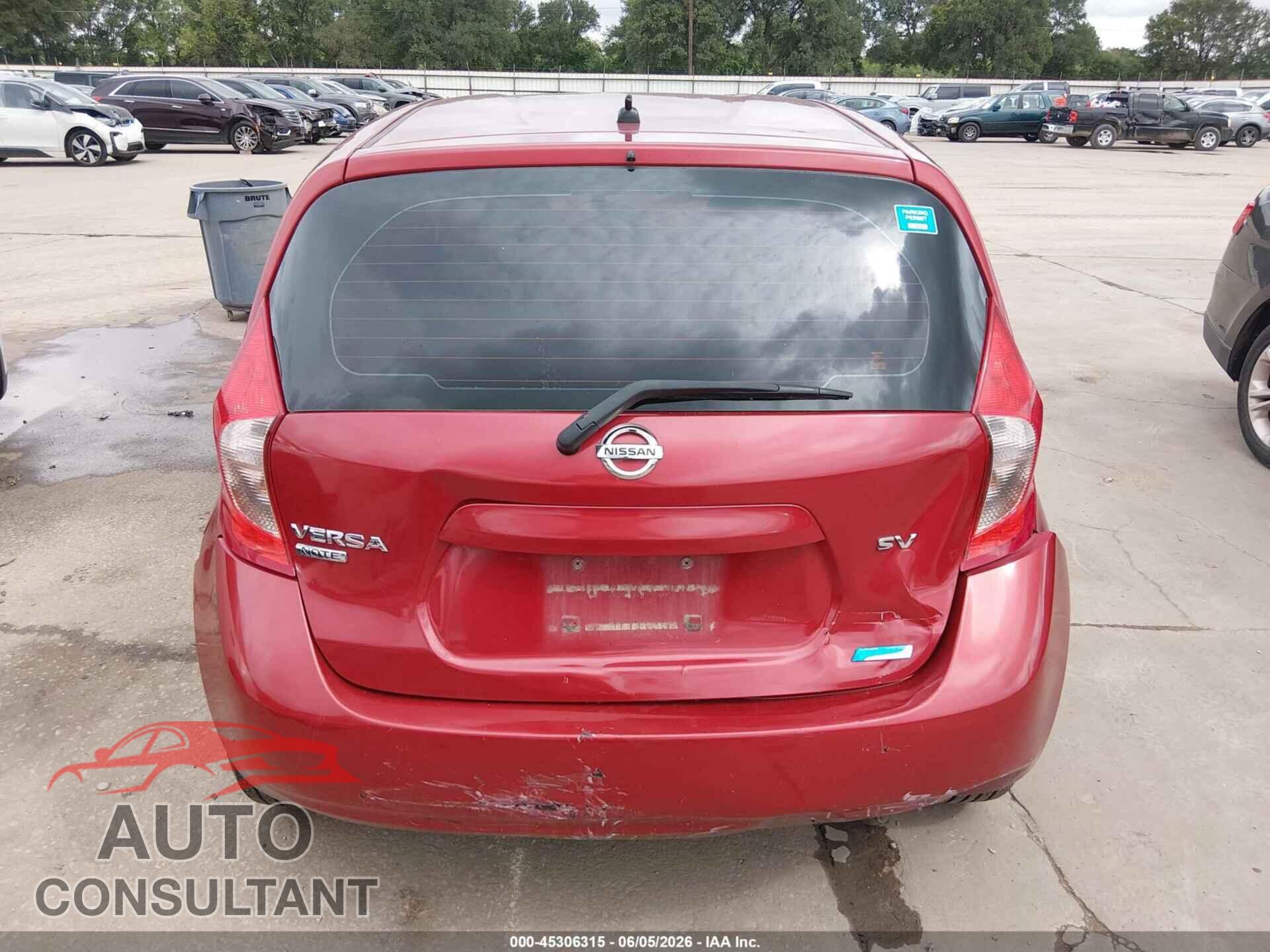 NISSAN VERSA NOTE 2015 - 3N1CE2CP2FL420358