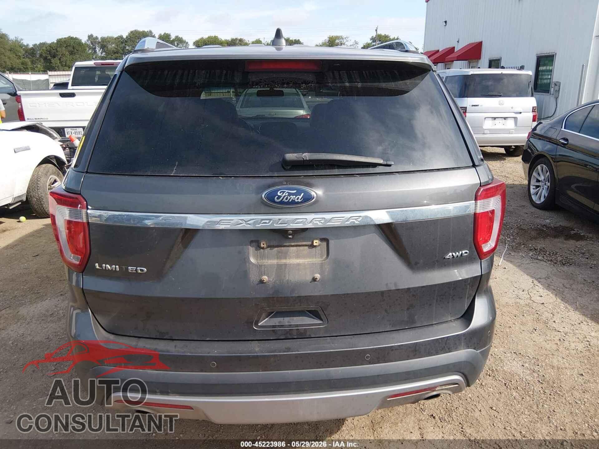 FORD EXPLORER 2017 - 1FM5K8F87HGC93356