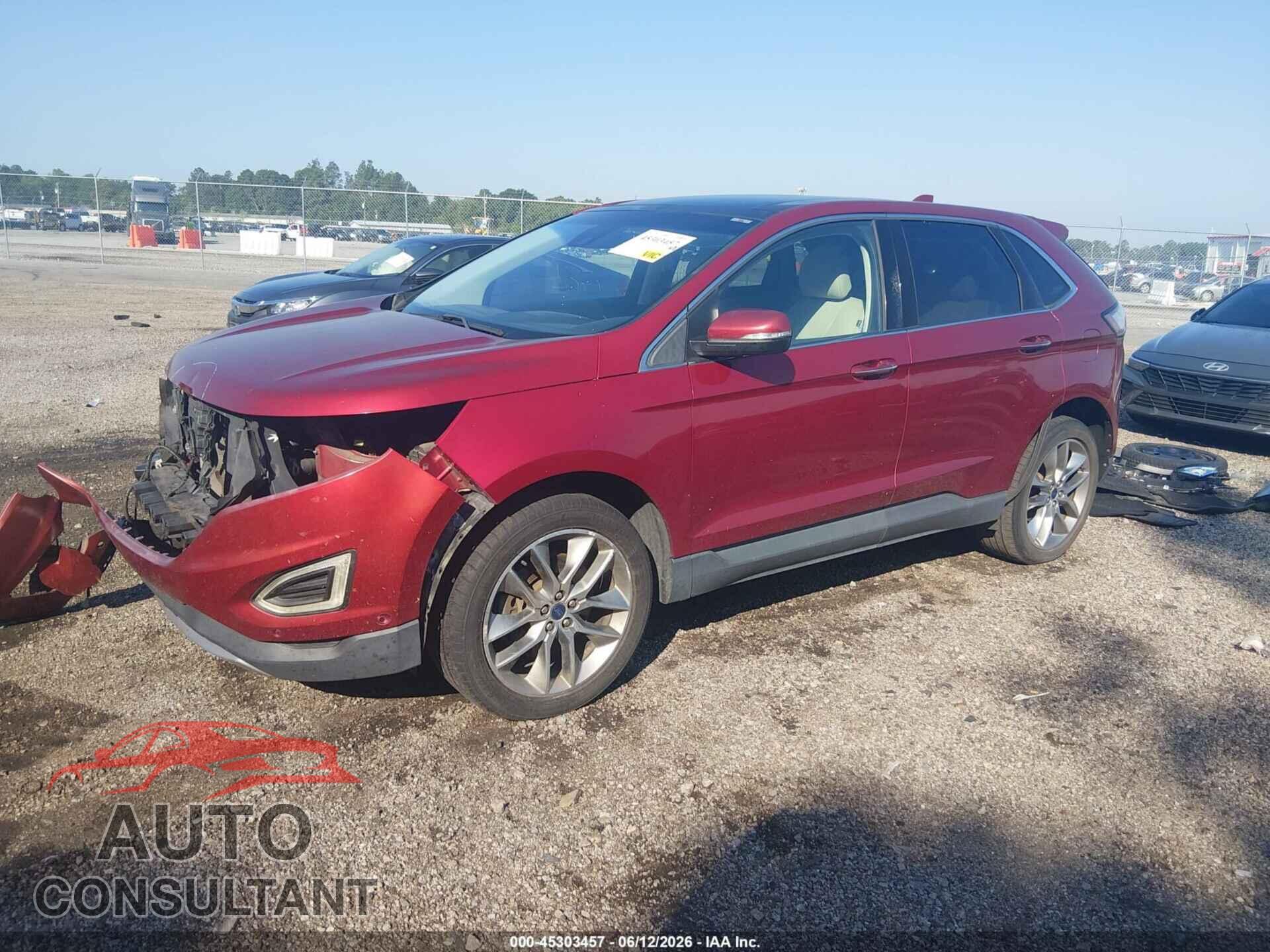 FORD EDGE 2015 - 2FMPK3K80FBB64087