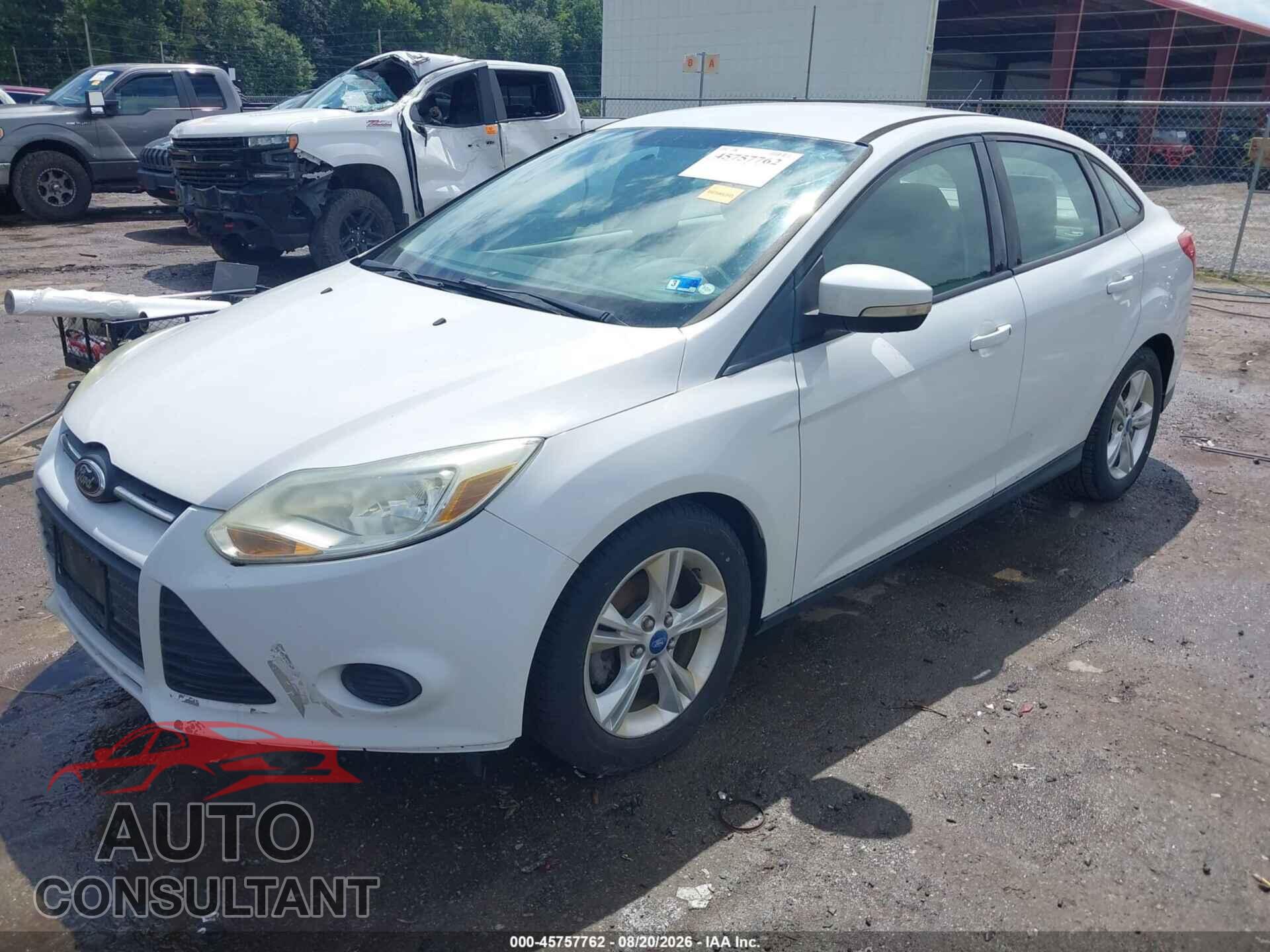 FORD FOCUS 2013 - 1FADP3F26DL195992
