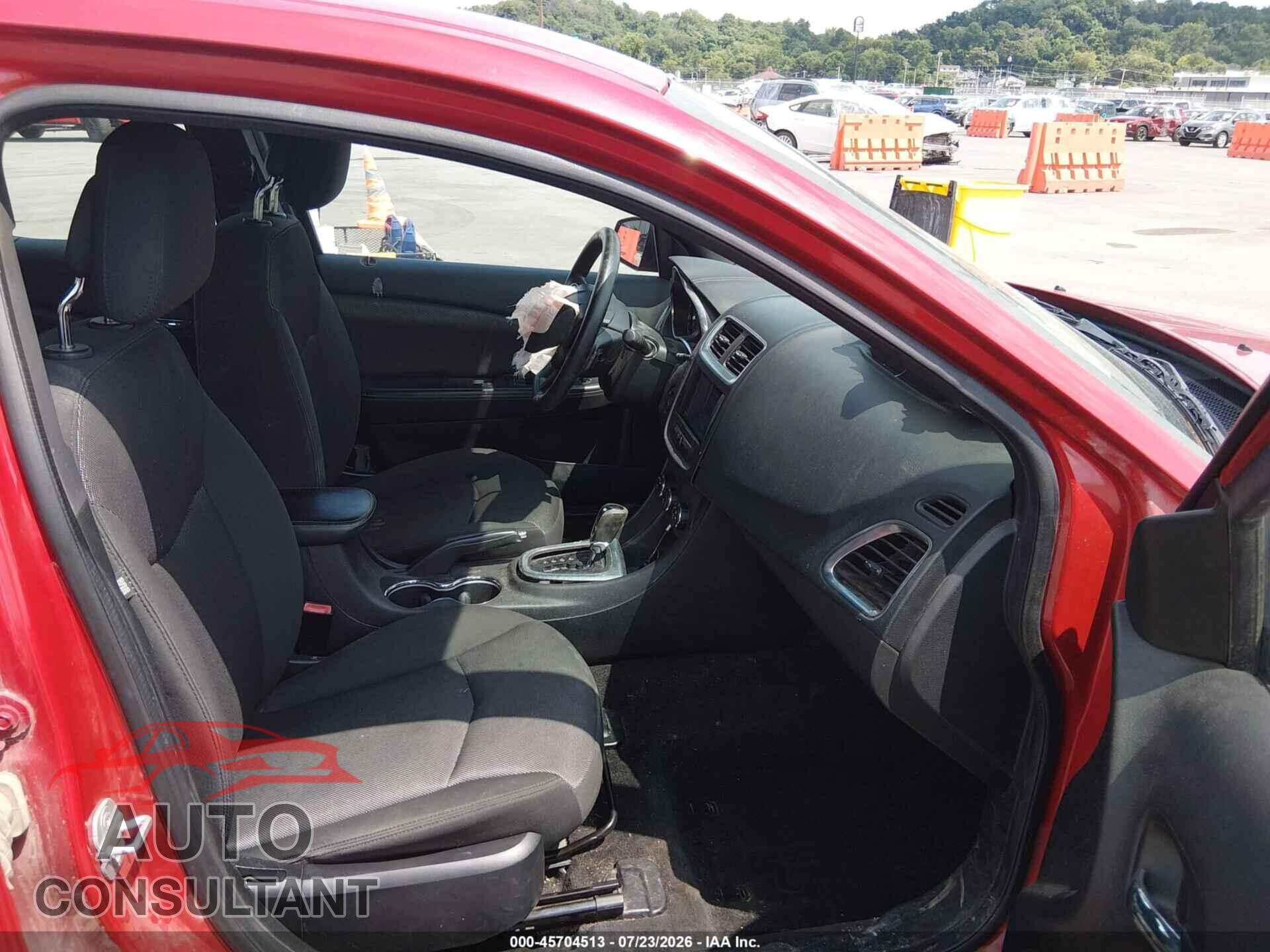 DODGE AVENGER 2013 - 1C3CDZAG6DN757614