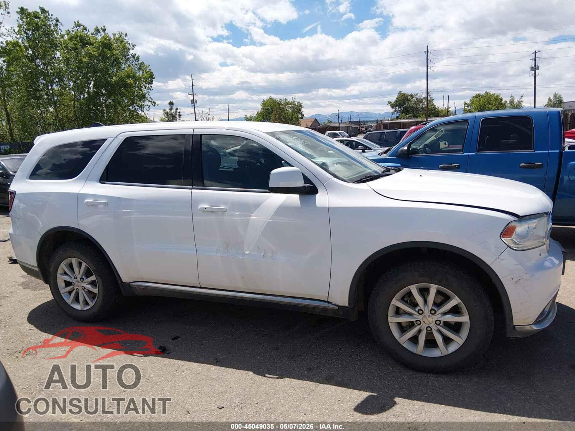 DODGE DURANGO 2014 - 1C4RDJAG2EC455788