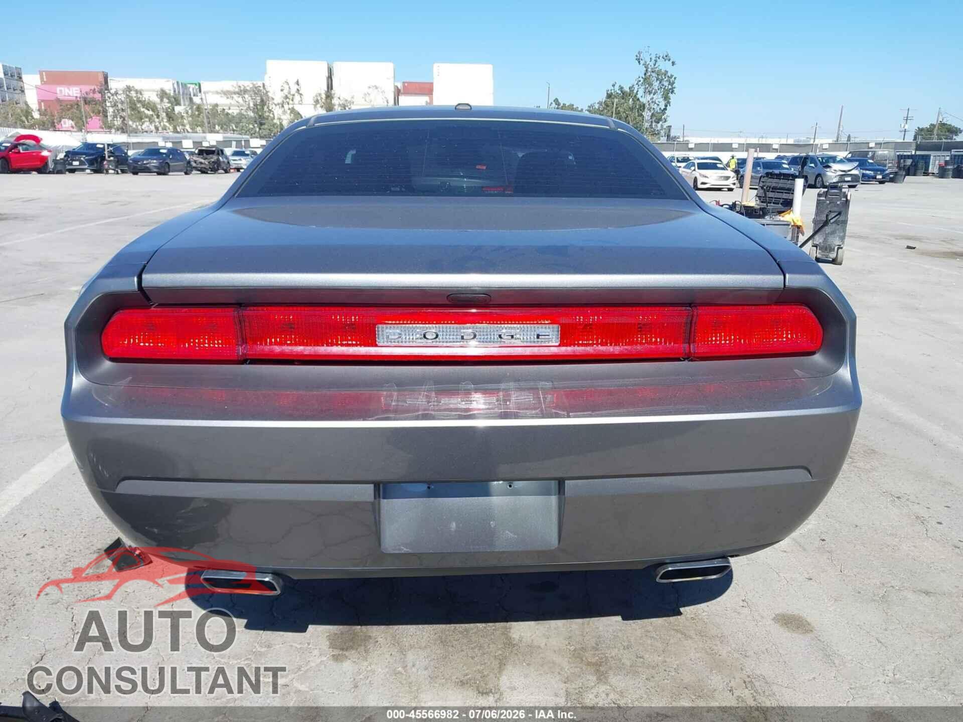 DODGE CHALLENGER 2012 - 2C3CDYAG1CH181237