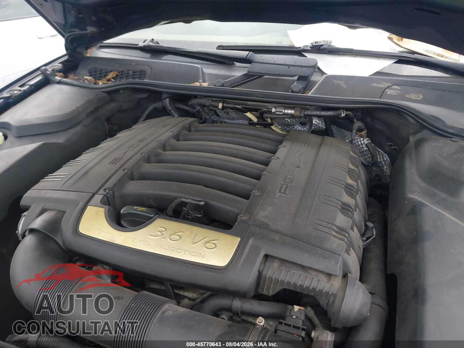 PORSCHE CAYENNE 2011 - WP1AA2A23BLA07554