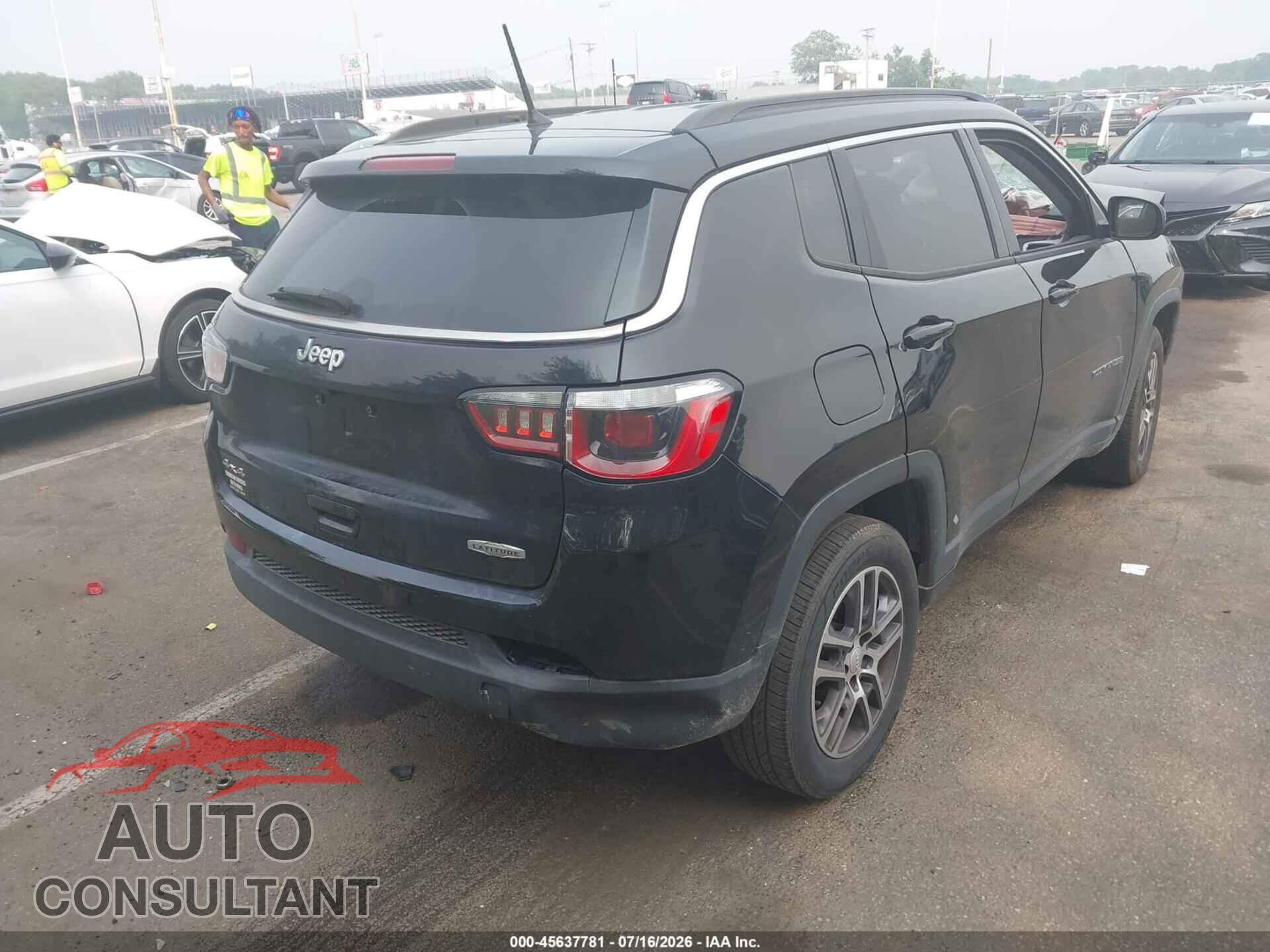 JEEP COMPASS 2017 - 3C4NJDBB4HT651154