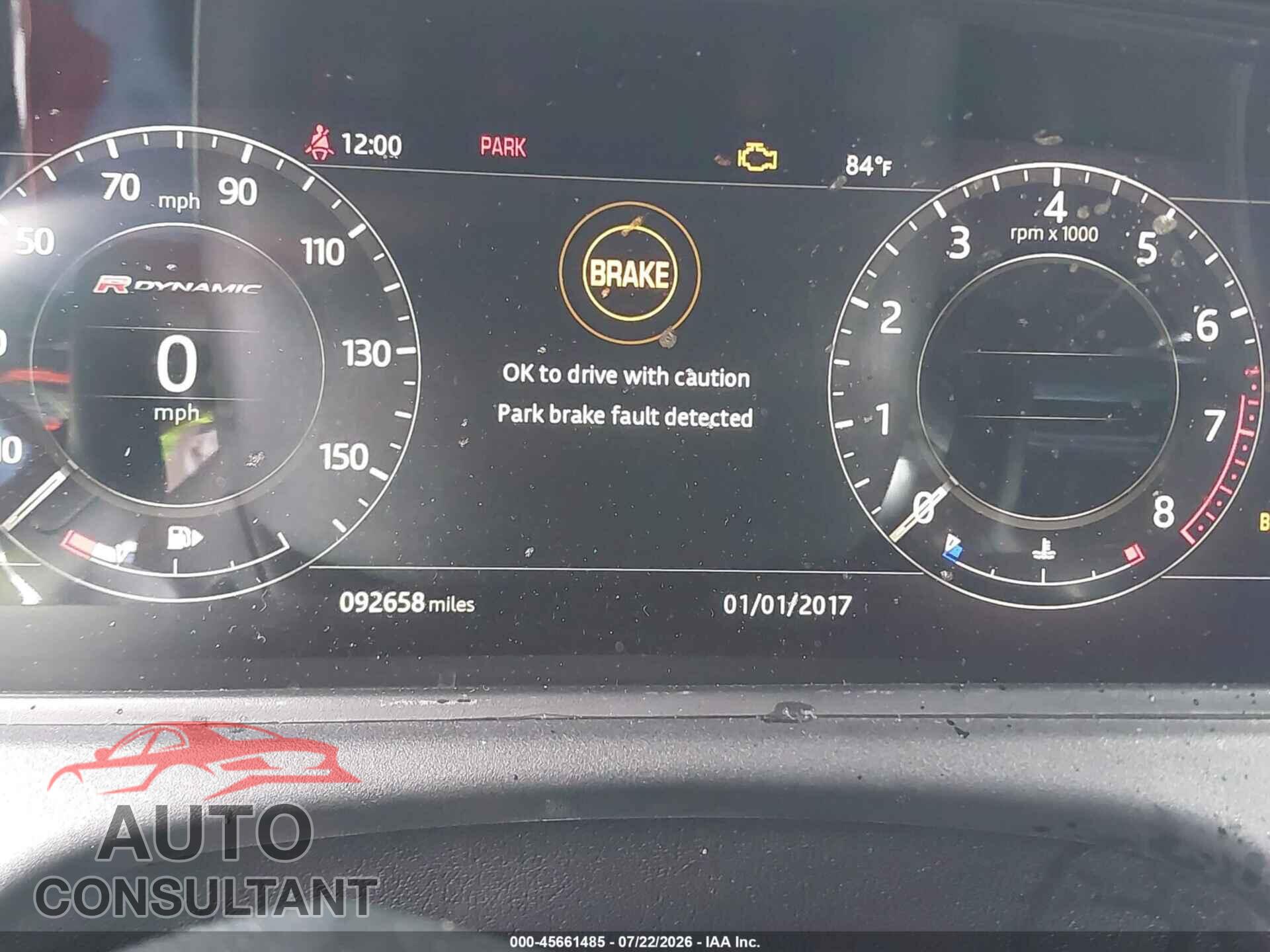 LAND ROVER RANGE ROVER VELAR 2020 - SALYK2EX2LA257540