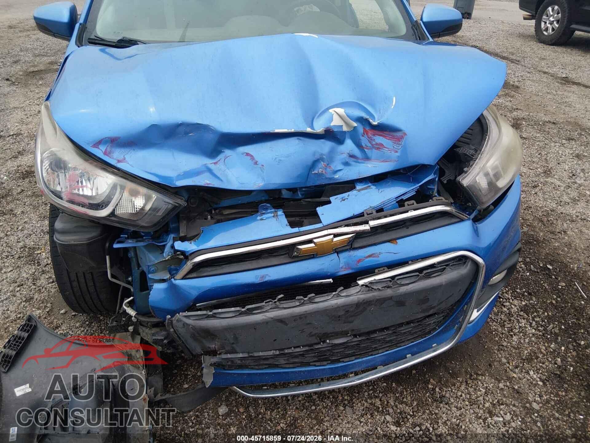 CHEVROLET SPARK 2017 - KL8CD6SA0HC829941