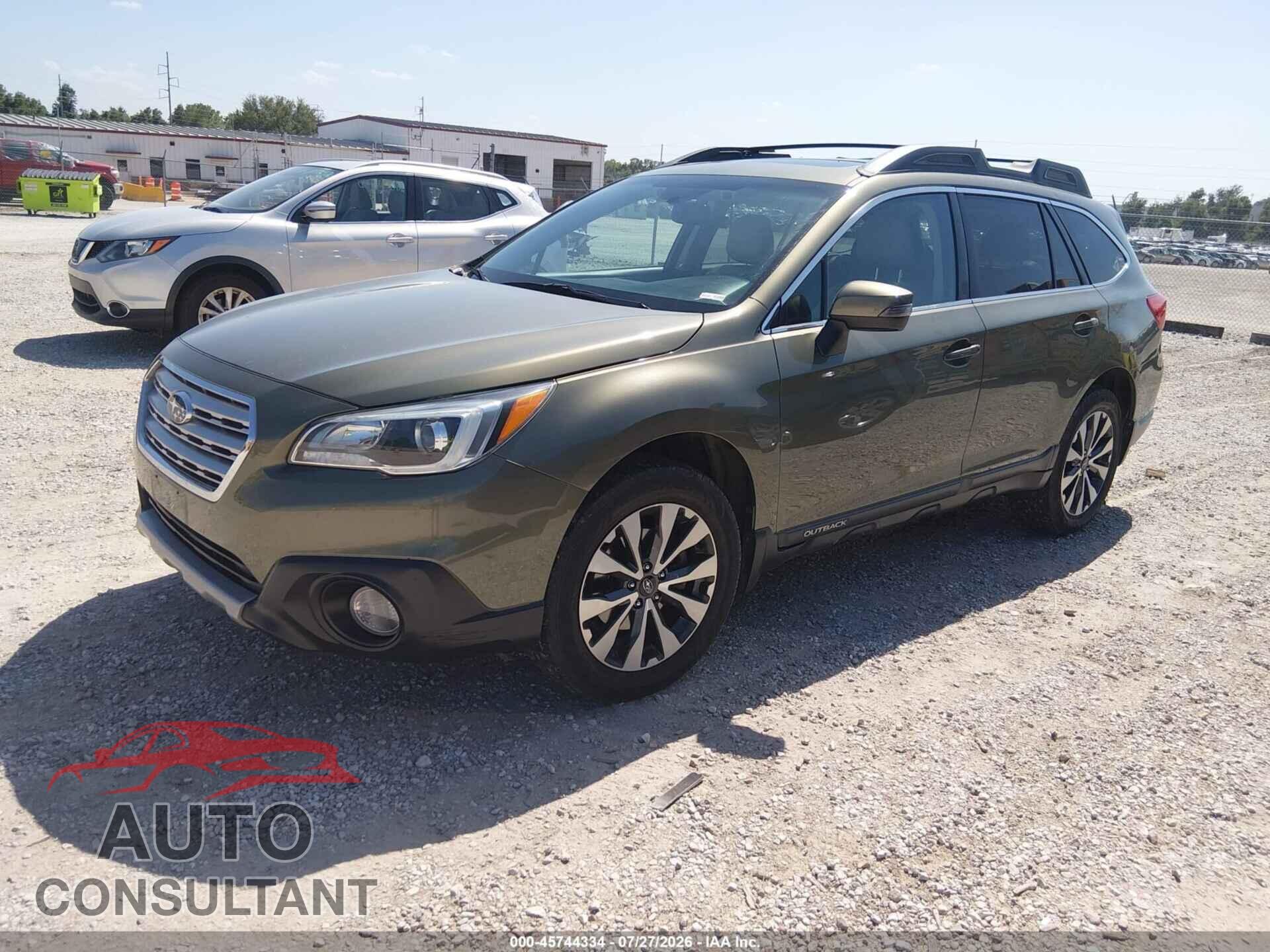 SUBARU OUTBACK 2019 - 4S4BSAFC9K3336656