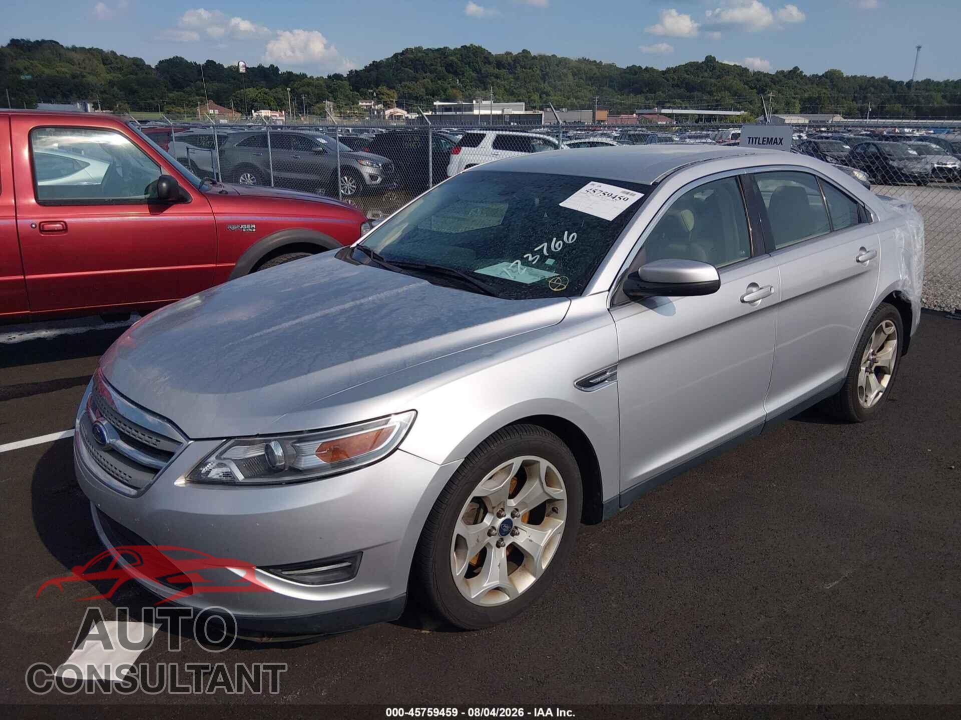 FORD TAURUS 2012 - 1FAHP2EW1CG123766