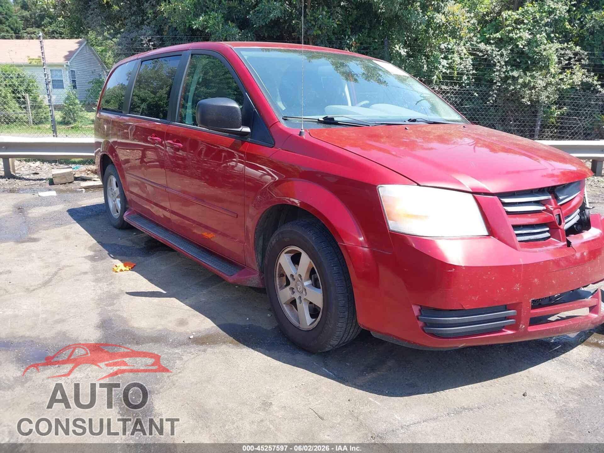 DODGE GRAND CARAVAN 2010 - 2D4RN4DE5AR147446