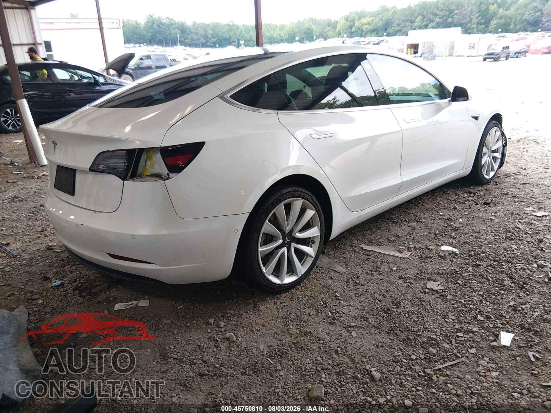 TESLA MODEL 3 2019 - 5YJ3E1EA7KF417657