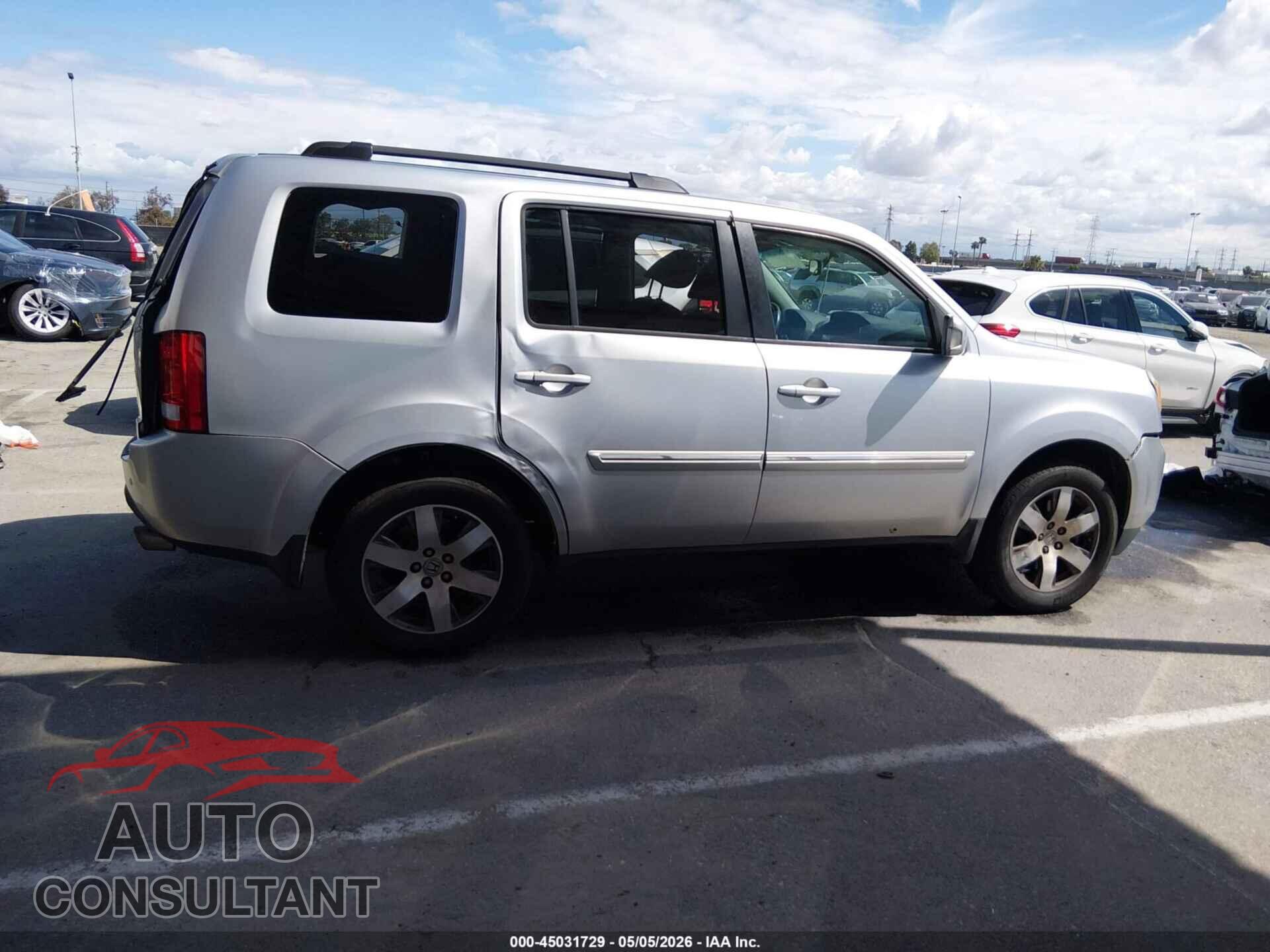HONDA PILOT 2013 - 5FNYF3H94DB034388