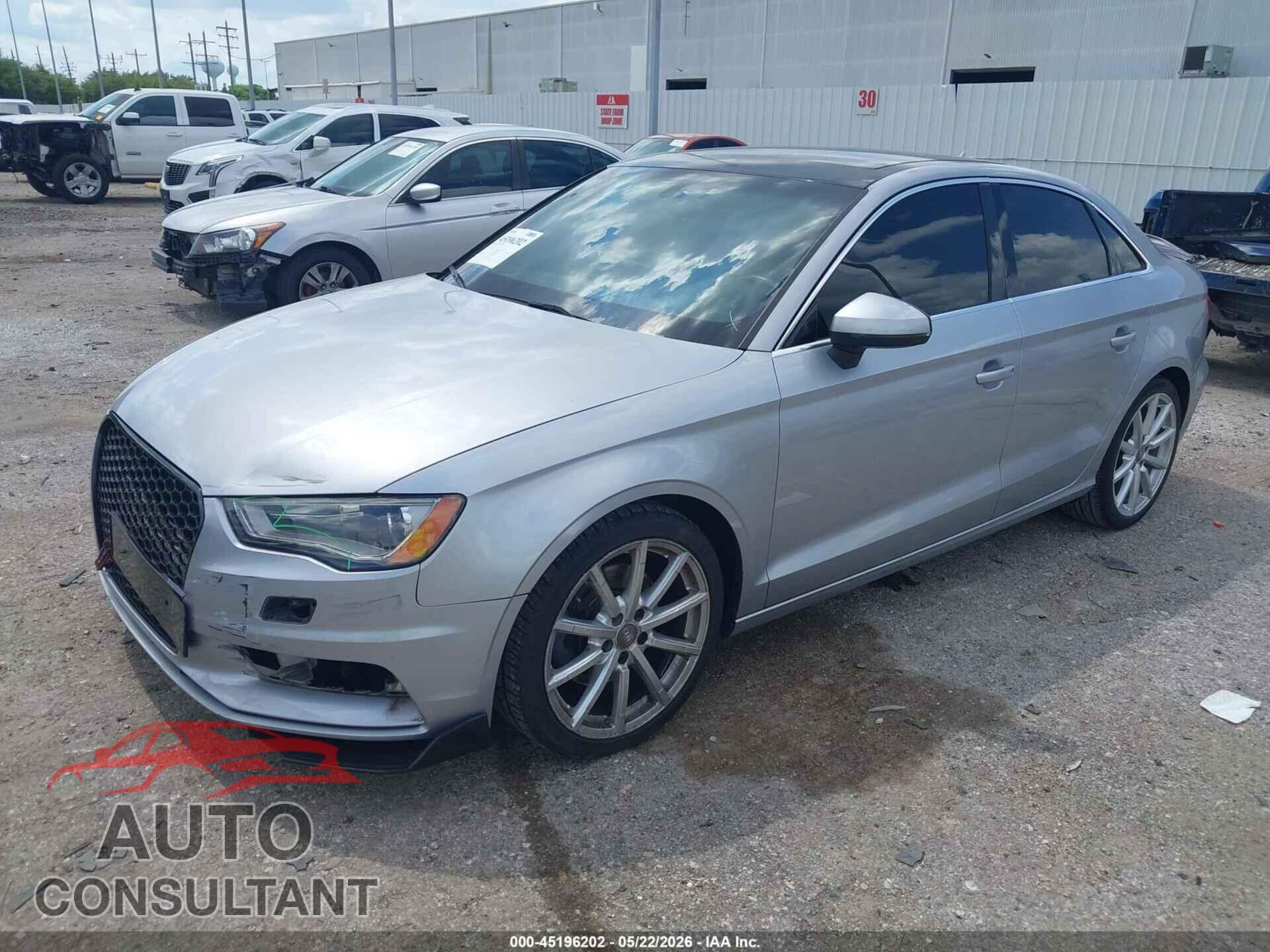 AUDI A3 2015 - WAUACGFF3F1129611