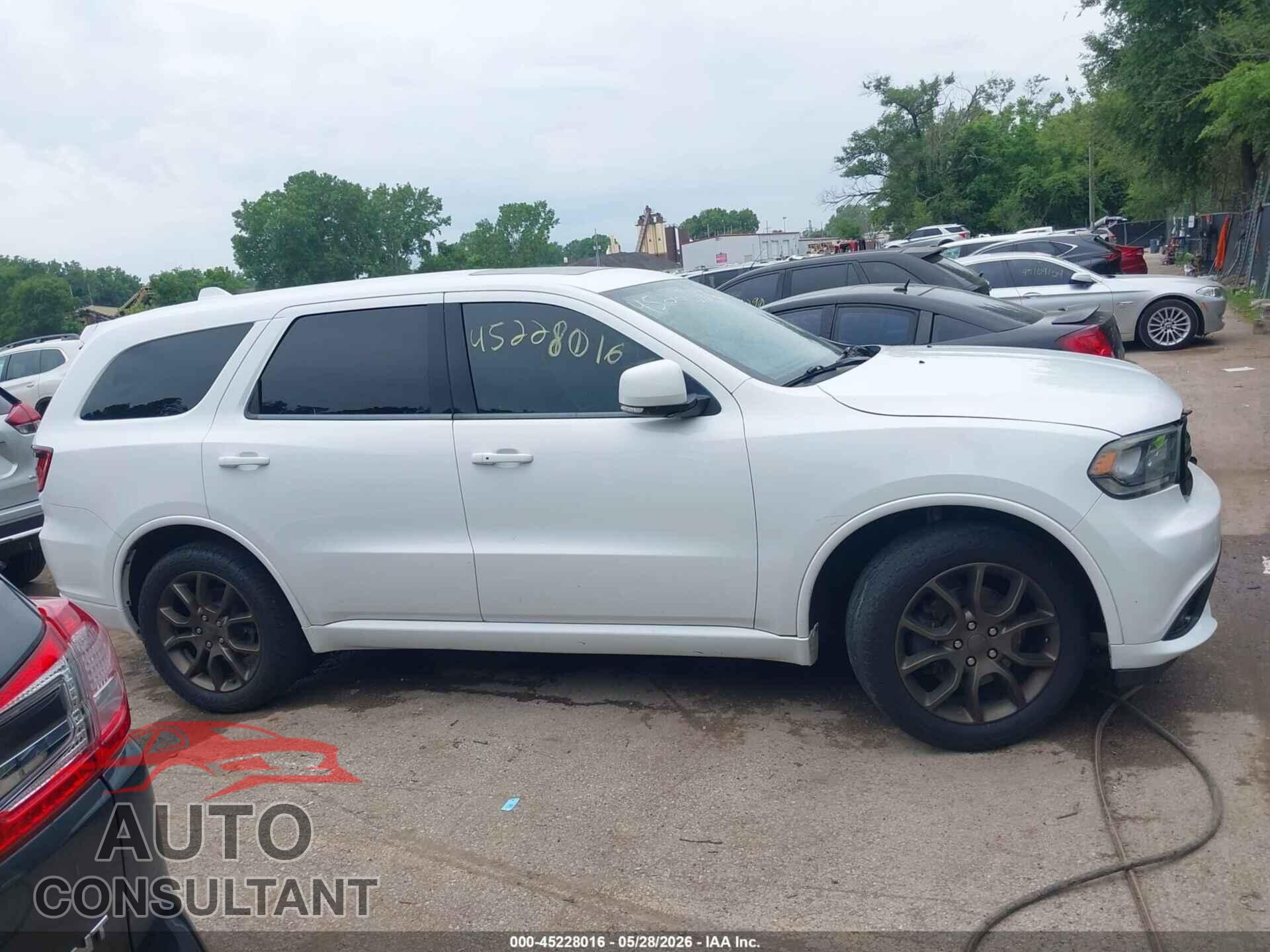 DODGE DURANGO 2017 - 1C4SDJCT4HC763044