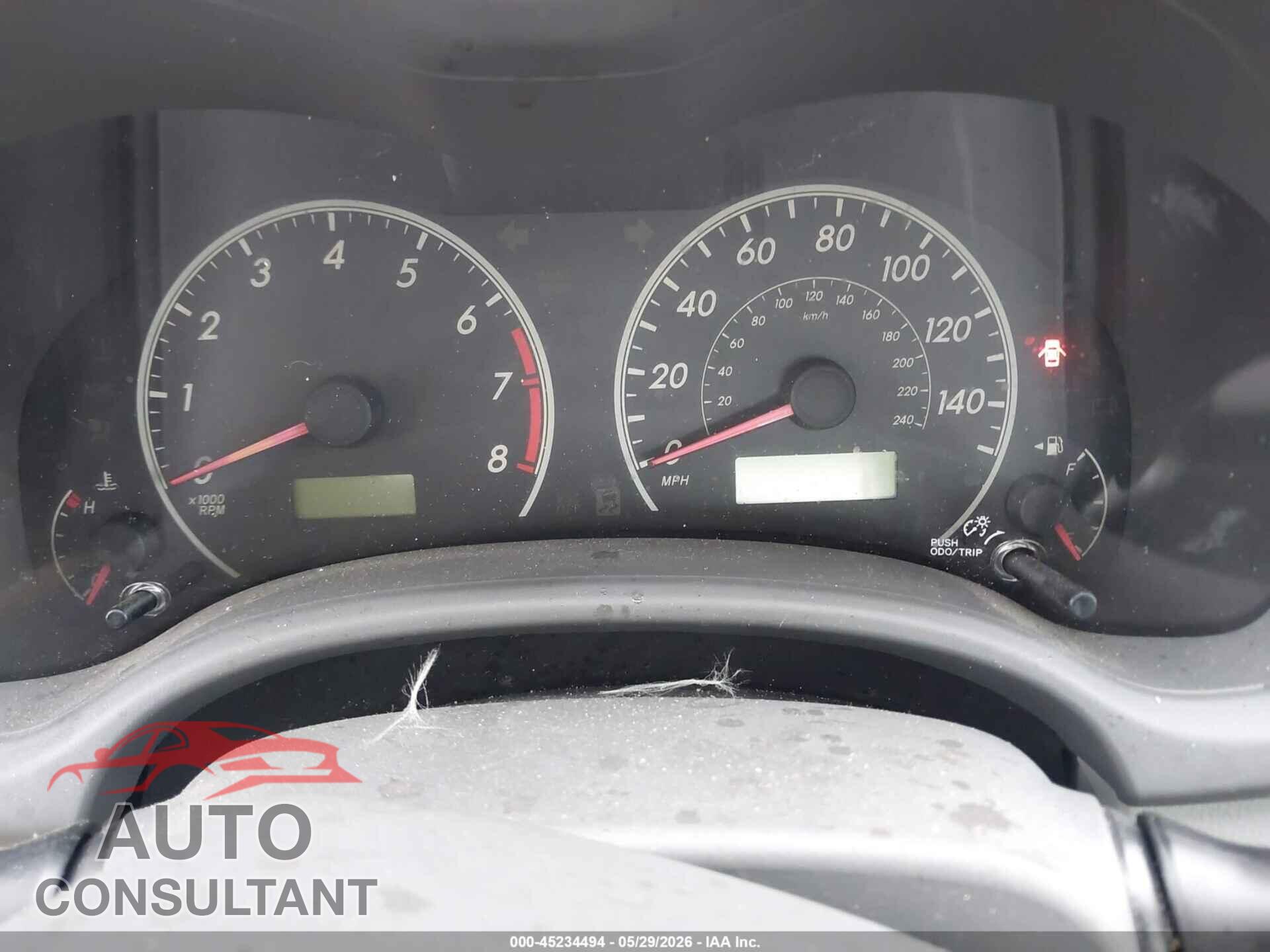 TOYOTA COROLLA 2009 - JTDBL40E19J022146