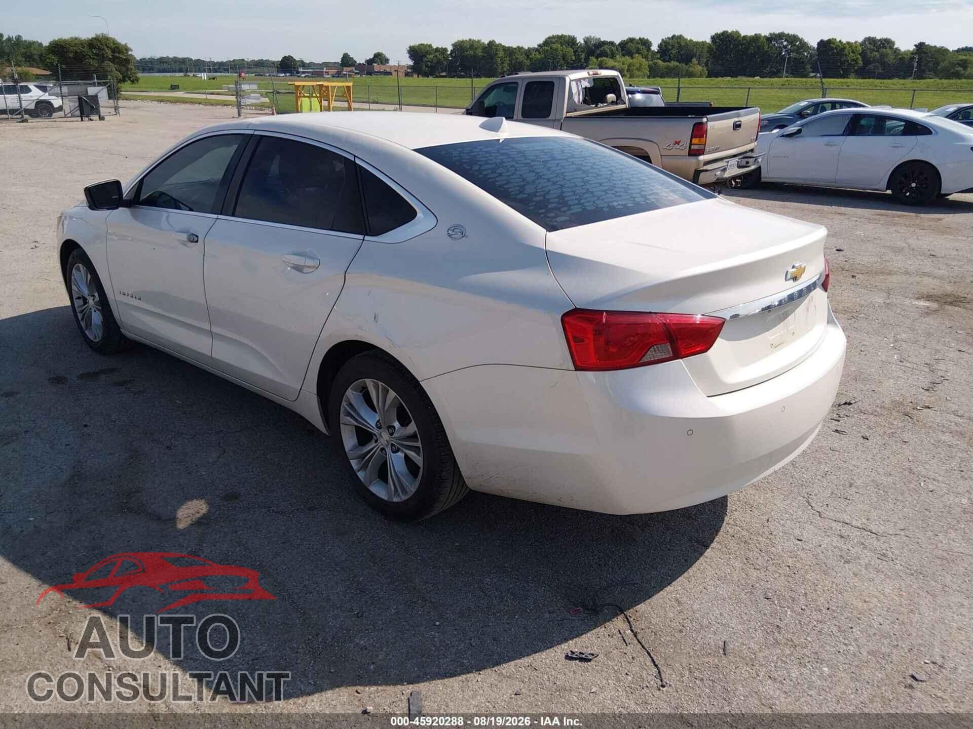 CHEVROLET IMPALA 2014 - 2G1125S37E9150048