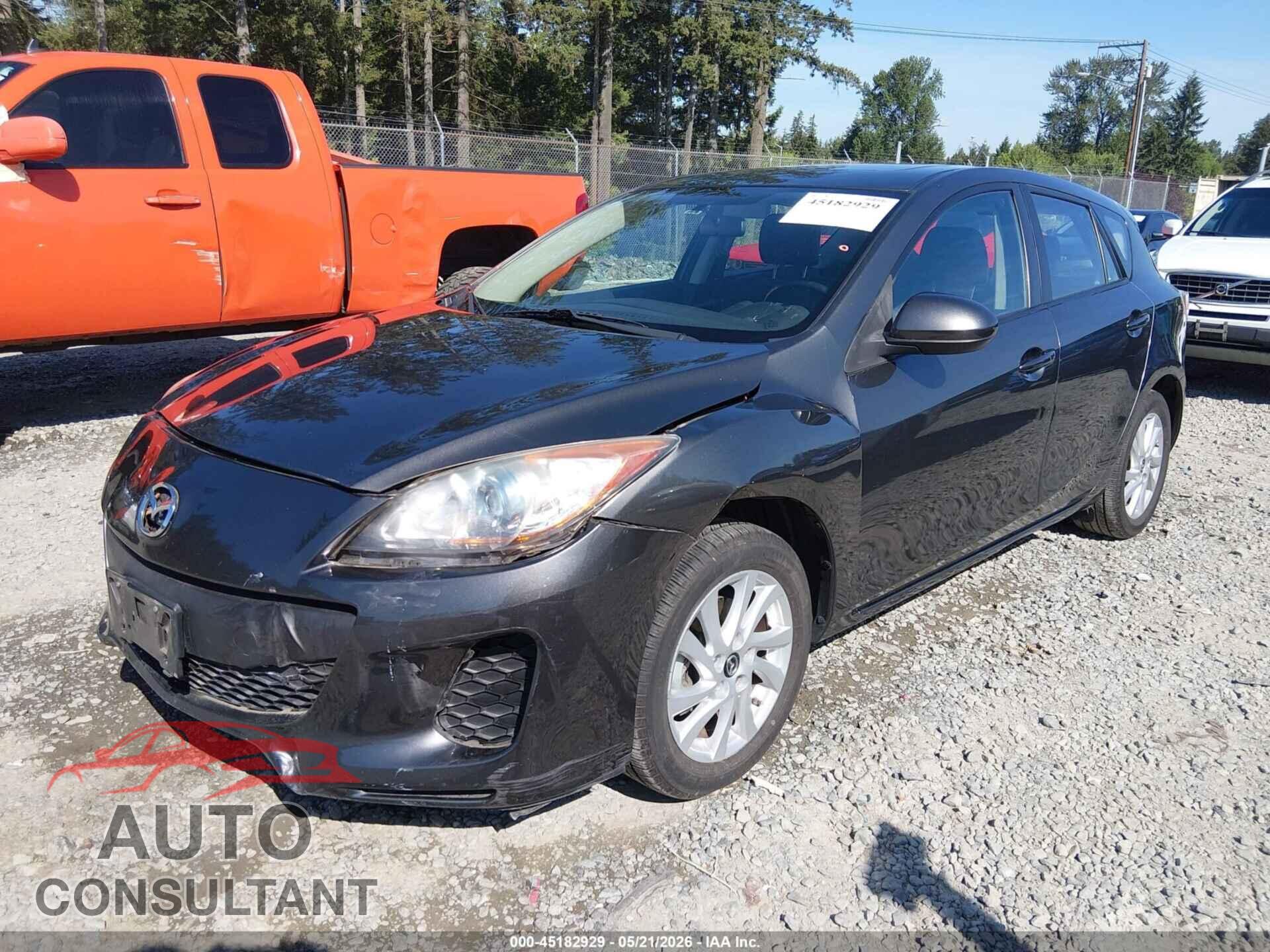 MAZDA MAZDA3 2013 - JM1BL1MP6D1785136