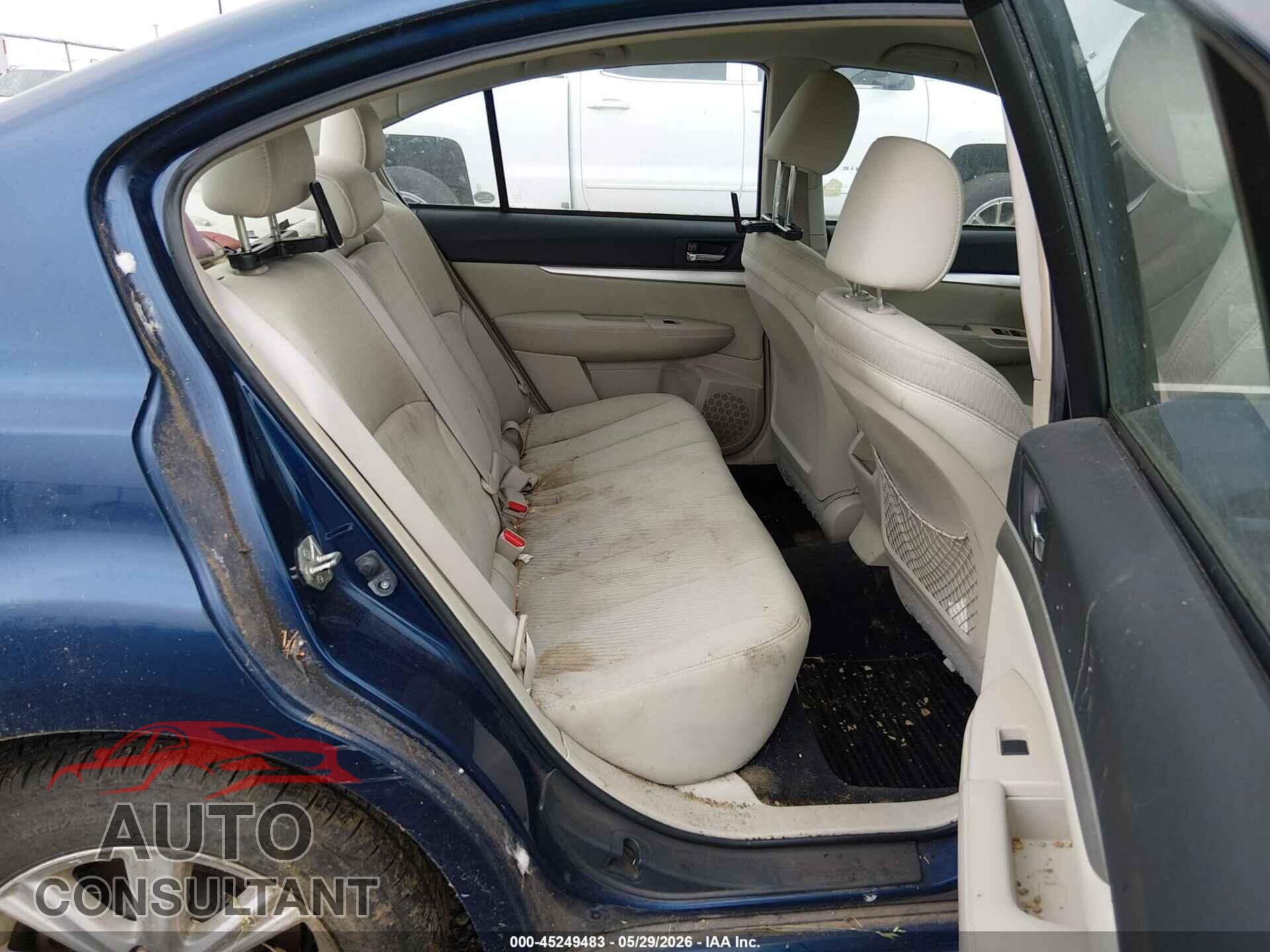 SUBARU LEGACY 2011 - 4S3BMBC63B3211655