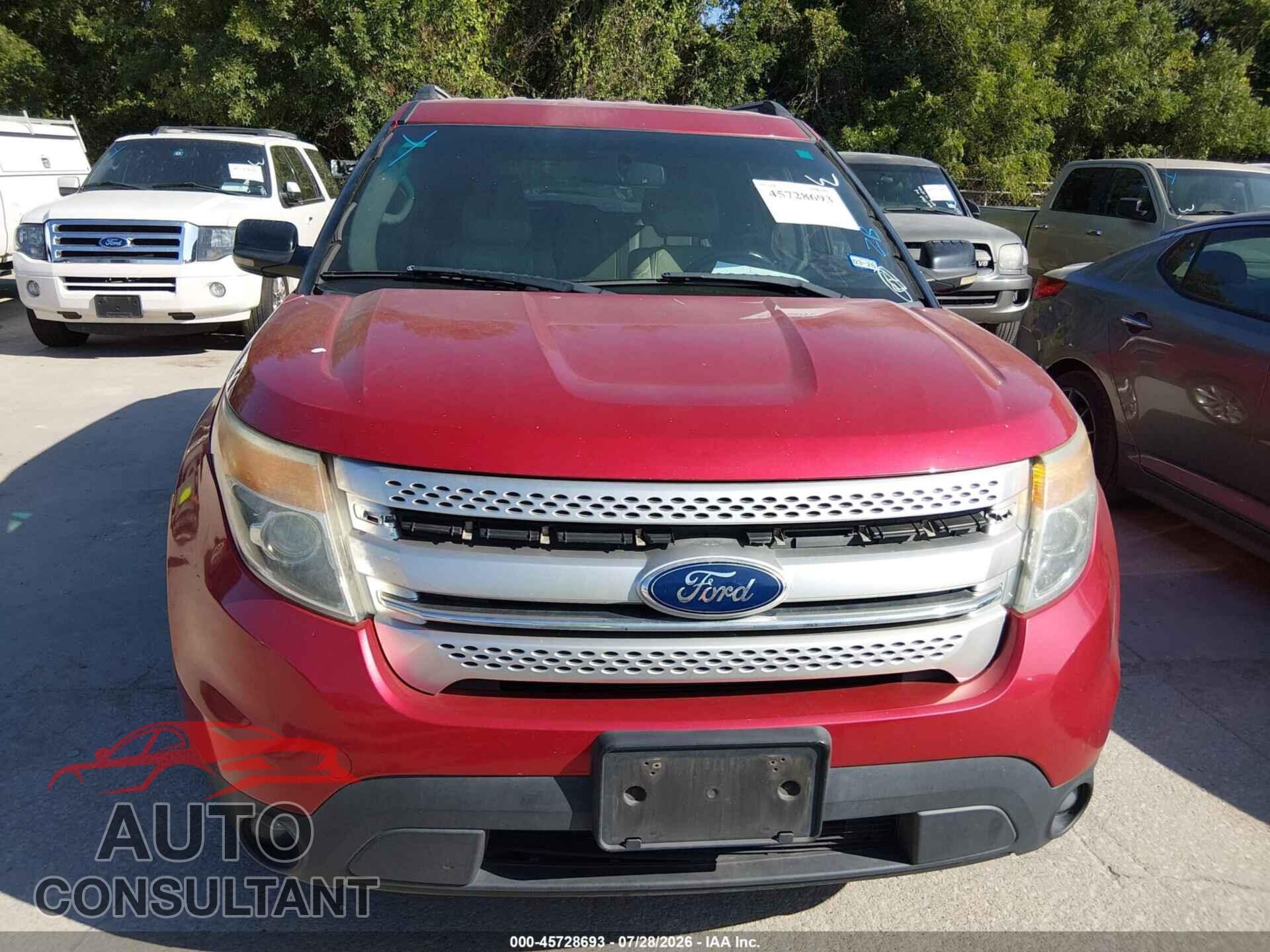 FORD EXPLORER 2012 - 1FMHK7D88CGA31347