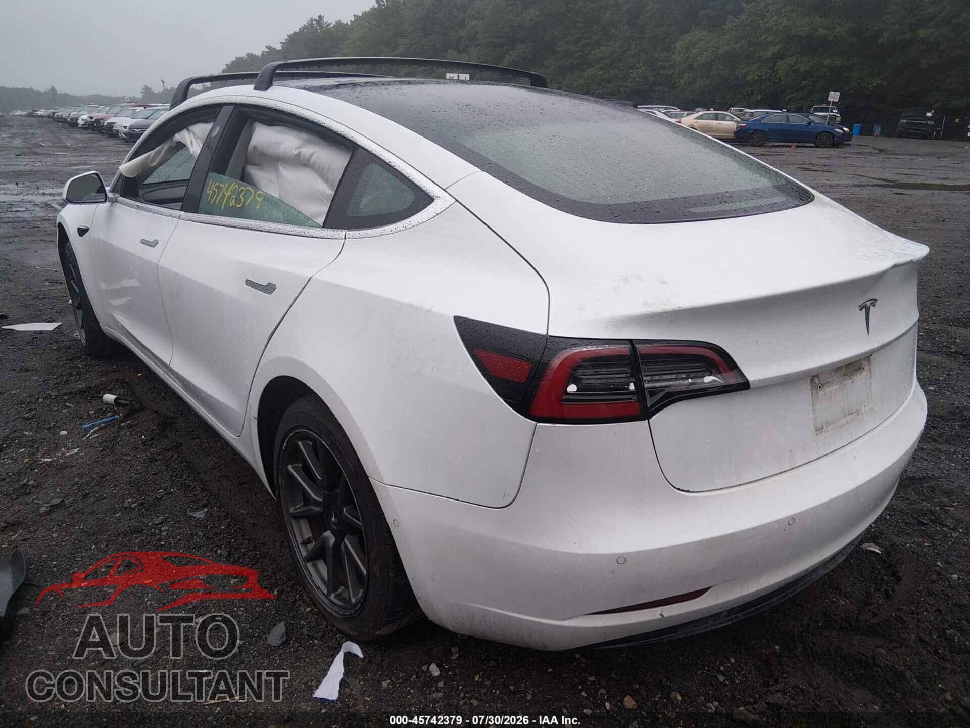 TESLA MODEL 3 2020 - 5YJ3E1EAXLF792685