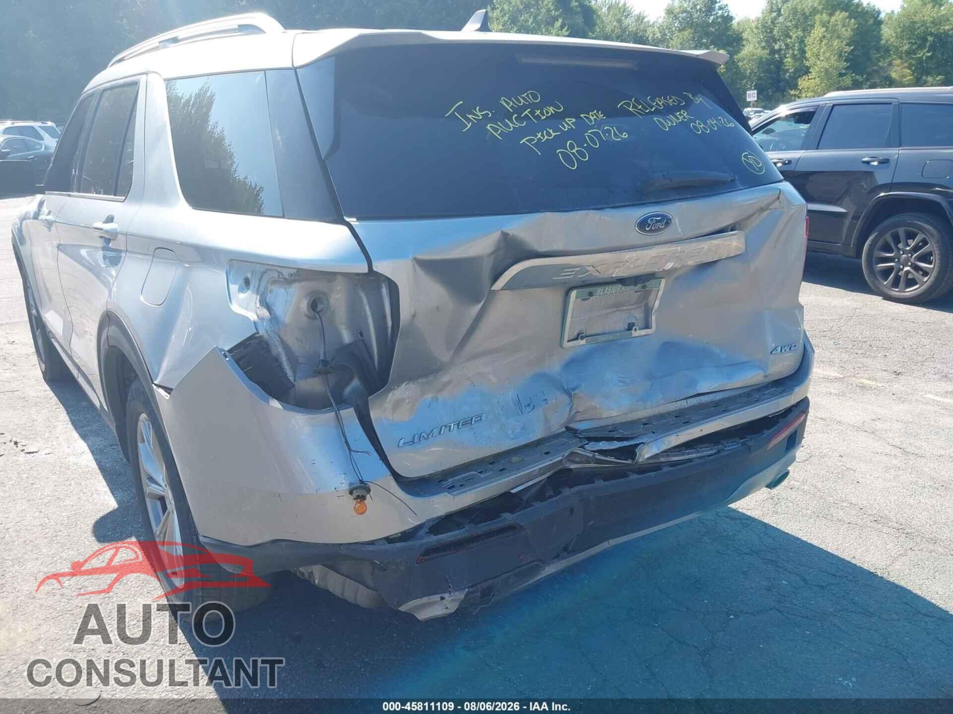 FORD EXPLORER 2021 - 1FMSK8FH6MGB03494