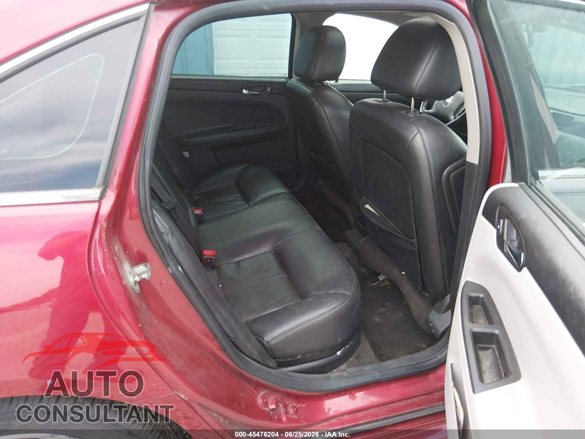 CHEVROLET IMPALA 2012 - 2G1WC5E36C1285208