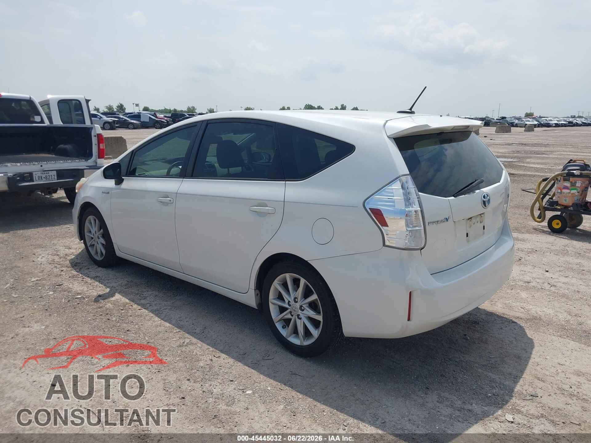 TOYOTA PRIUS V 2014 - JTDZN3EU3E3327830