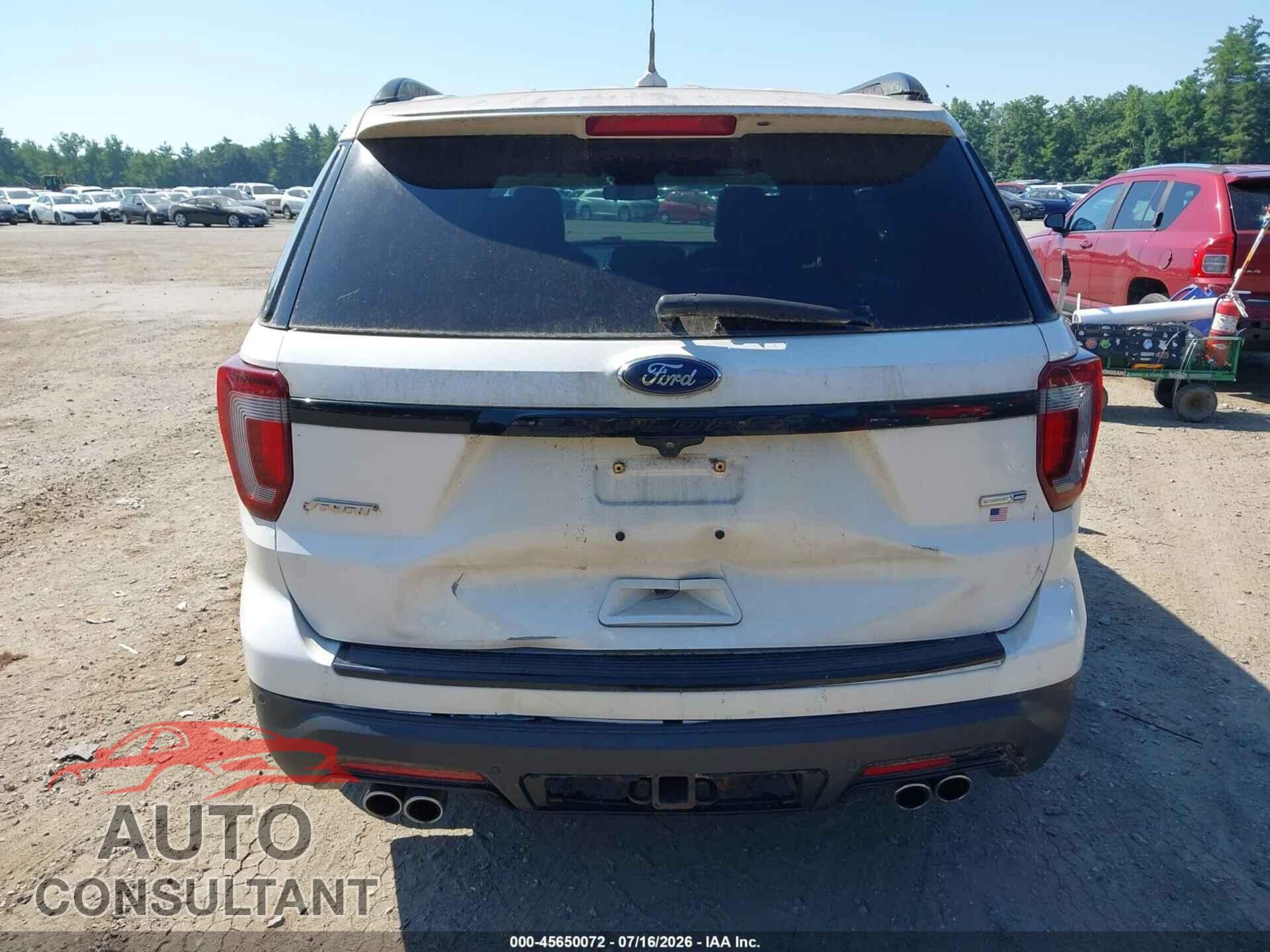 FORD EXPLORER 2018 - 1FM5K8GTXJGB01596