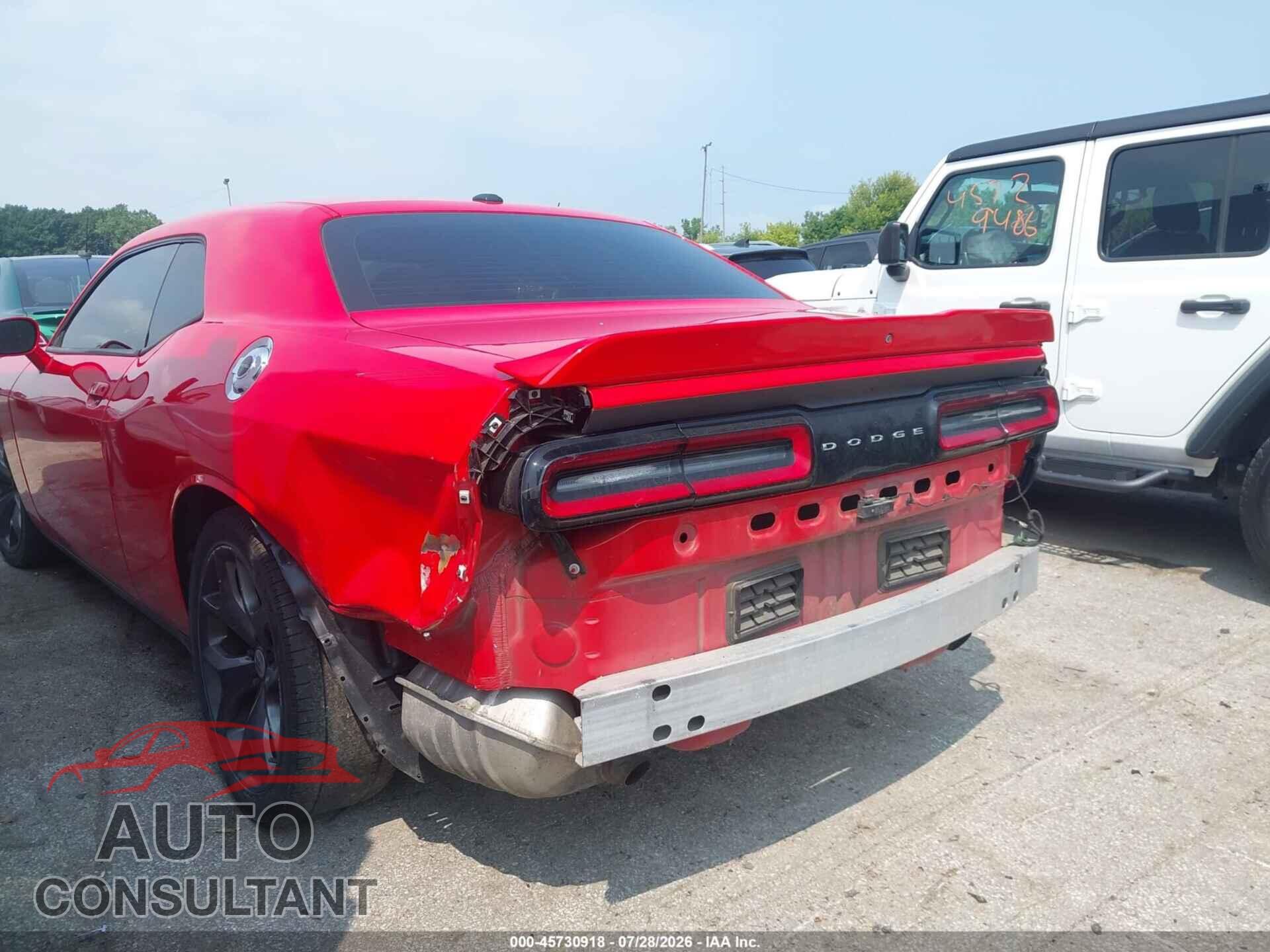 DODGE CHALLENGER 2018 - 2C3CDZAG3JH315944